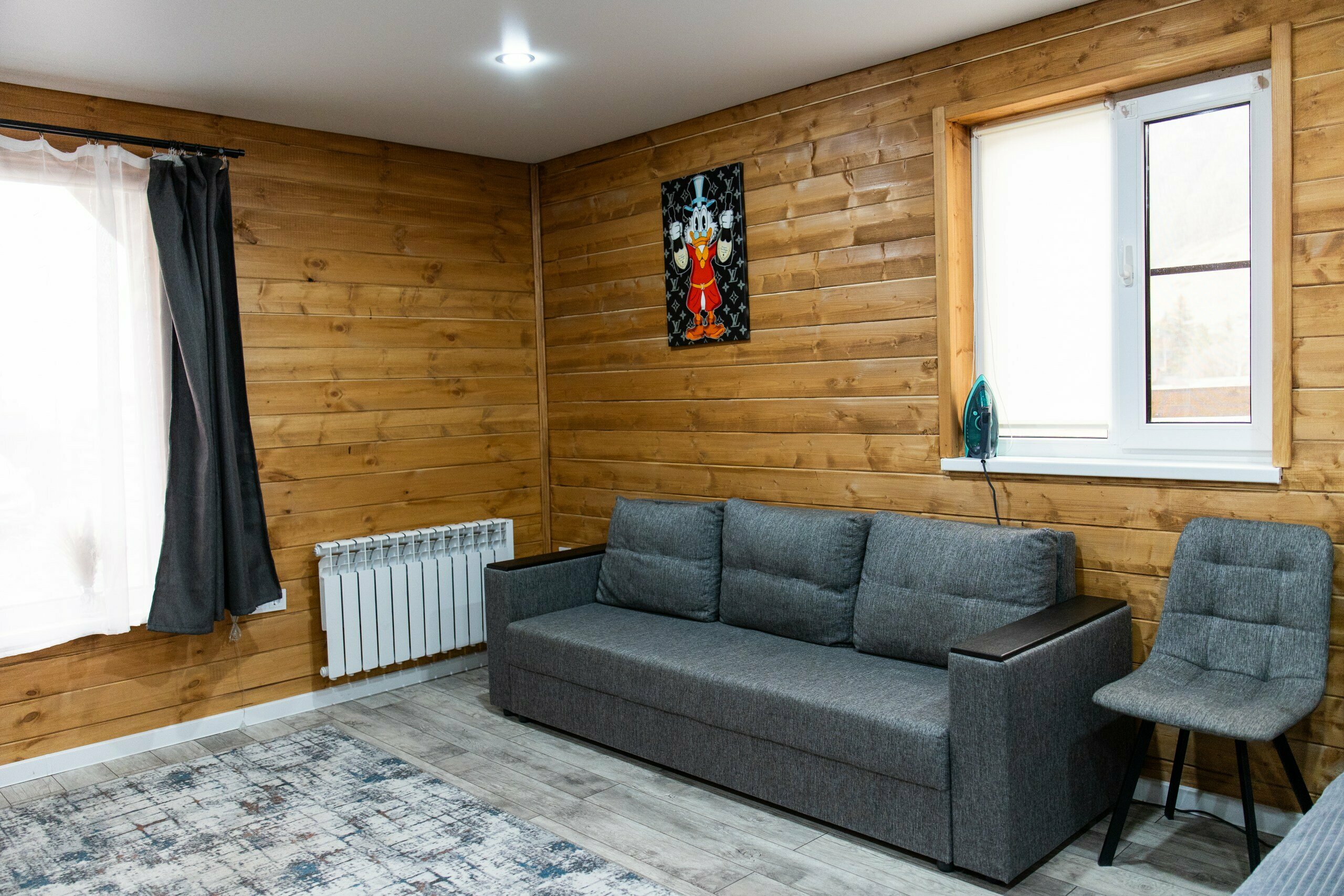 Четырехместный номер с видом на горы