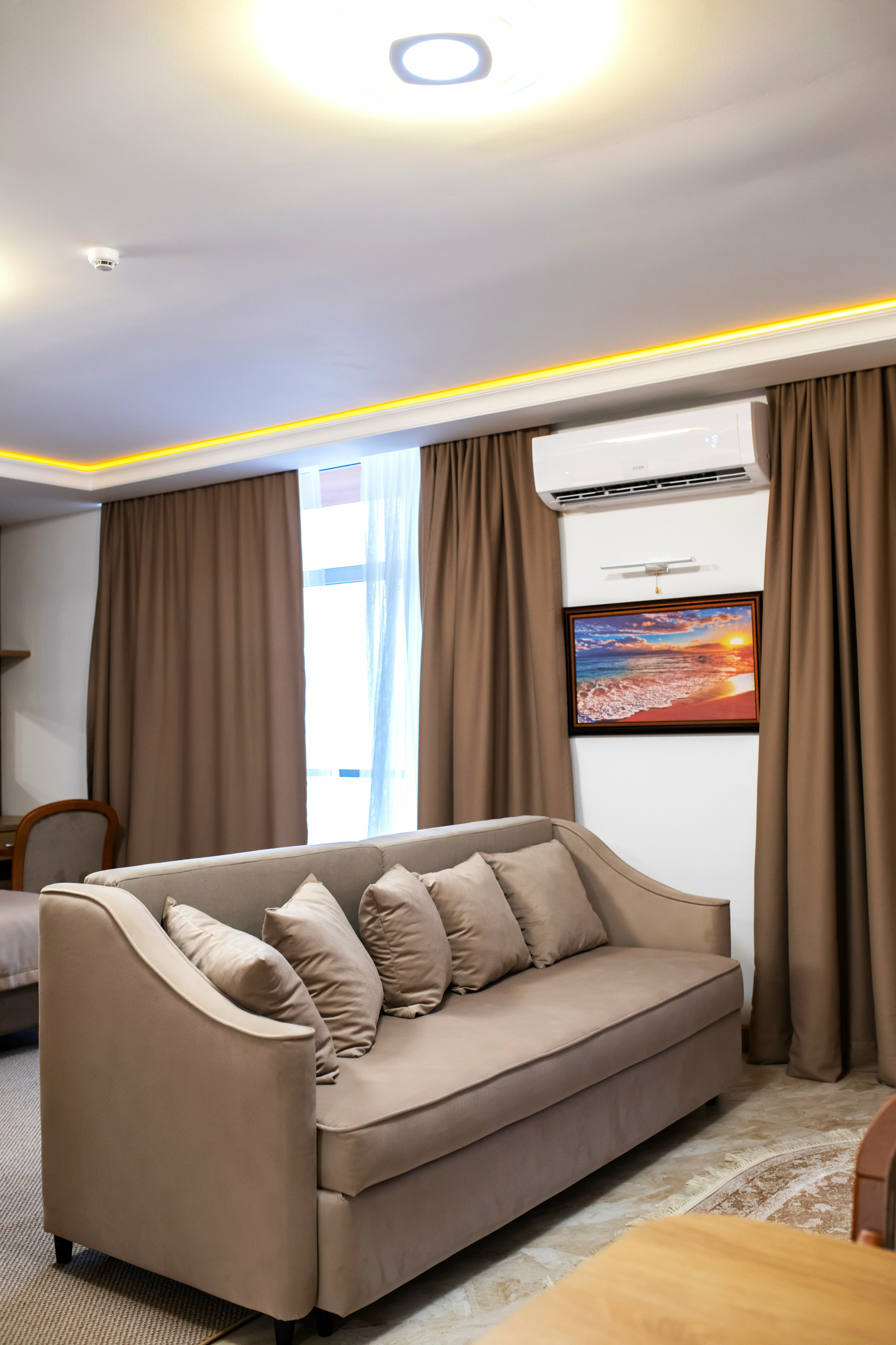 Трехместный номер с видом на сад