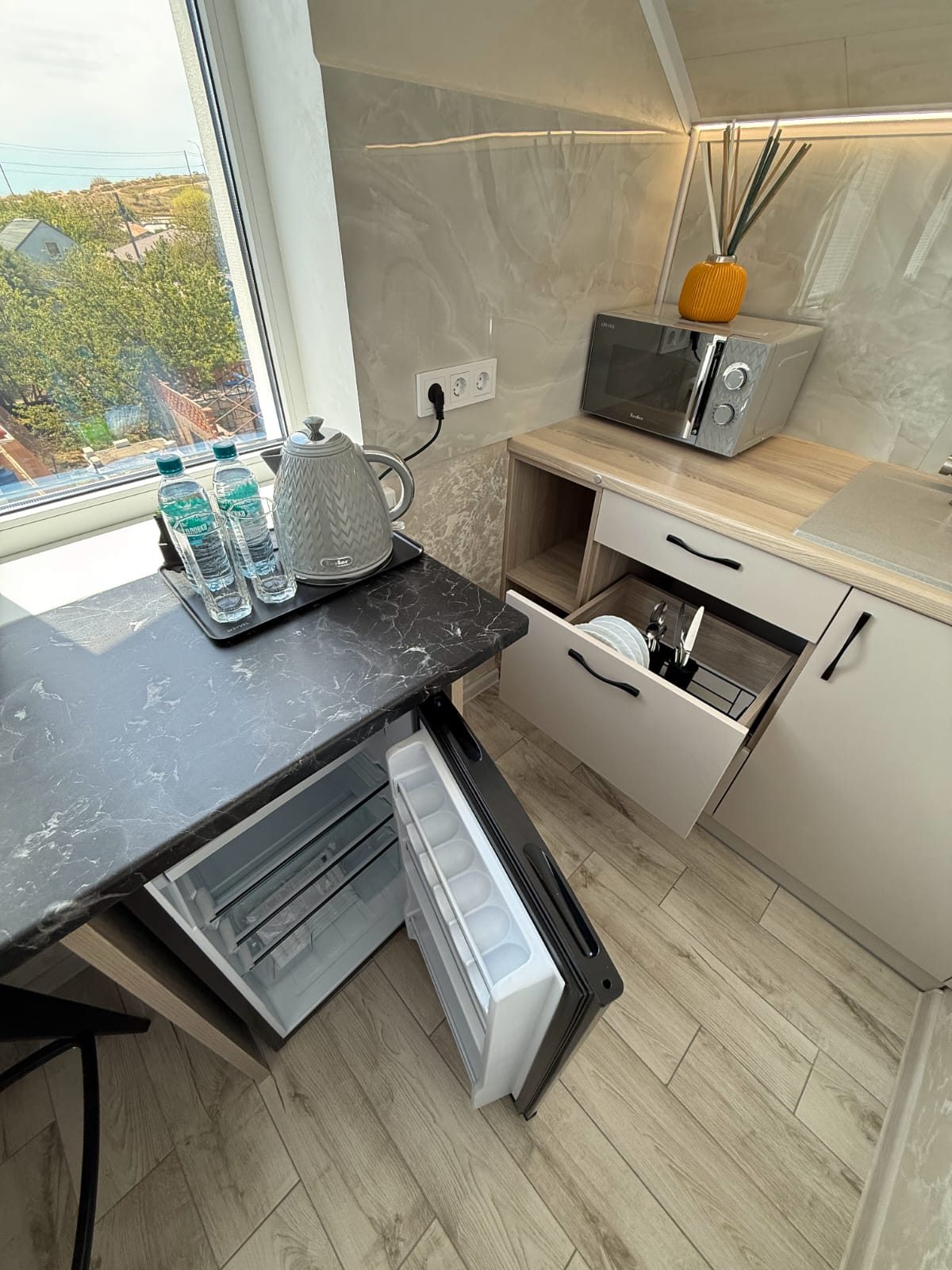 Номер-студия с видом на море