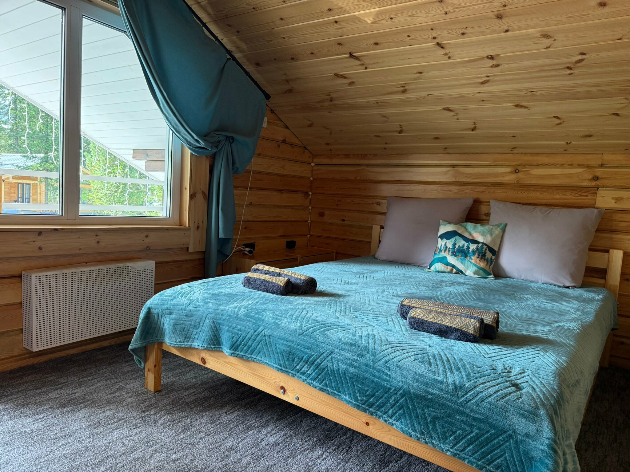 Коттедж с видом на лес