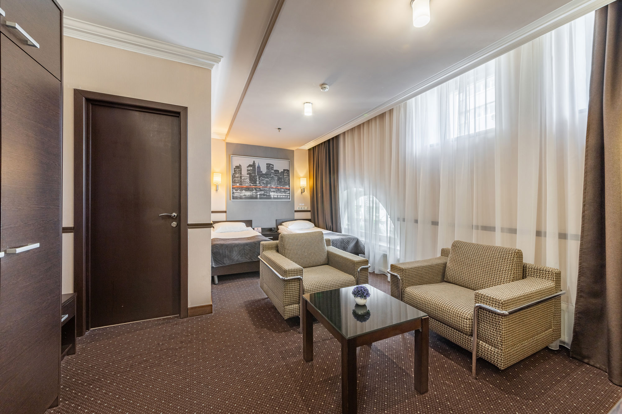 Двухместный номер с 2 отдельными кроватями