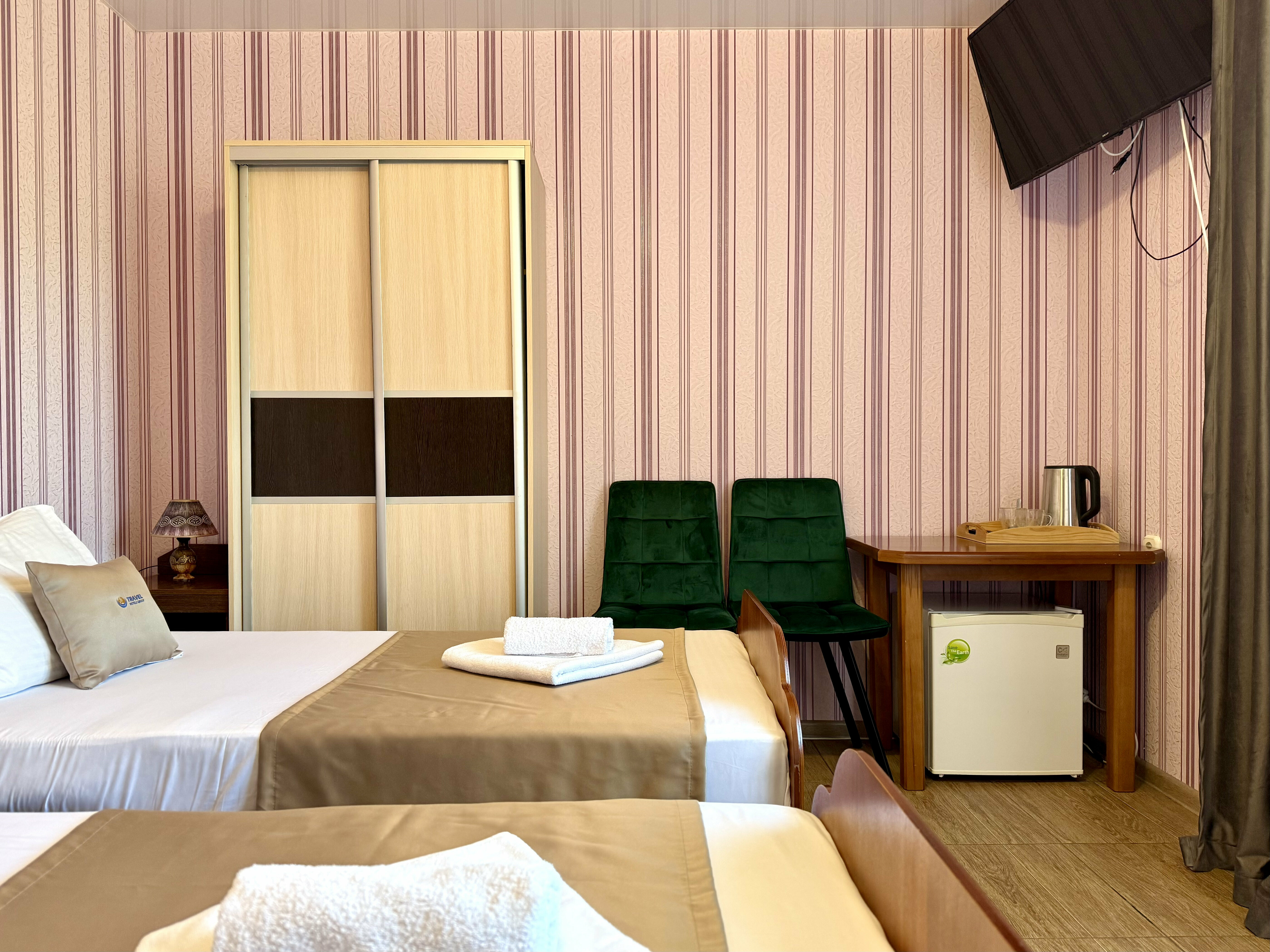 Двухместная комната с раздельными кроватями