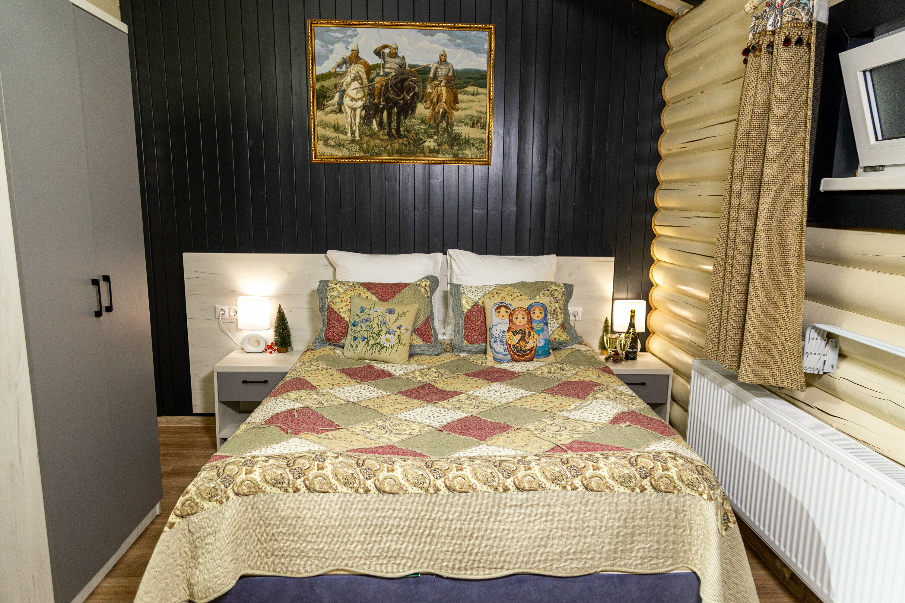 Люкс в русском кантри стиле с собственной террасой.