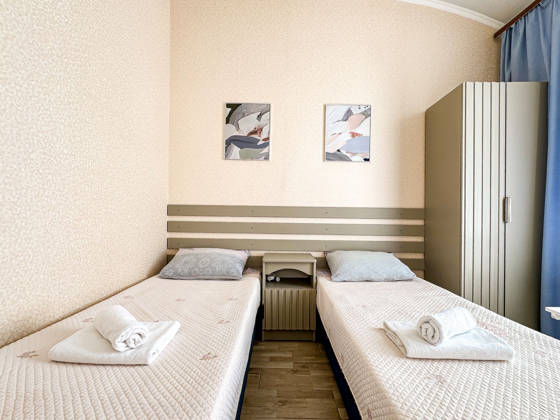 Стандартный двухместный номер с 1 кроватью или 2 отдельными кроватями и балконом