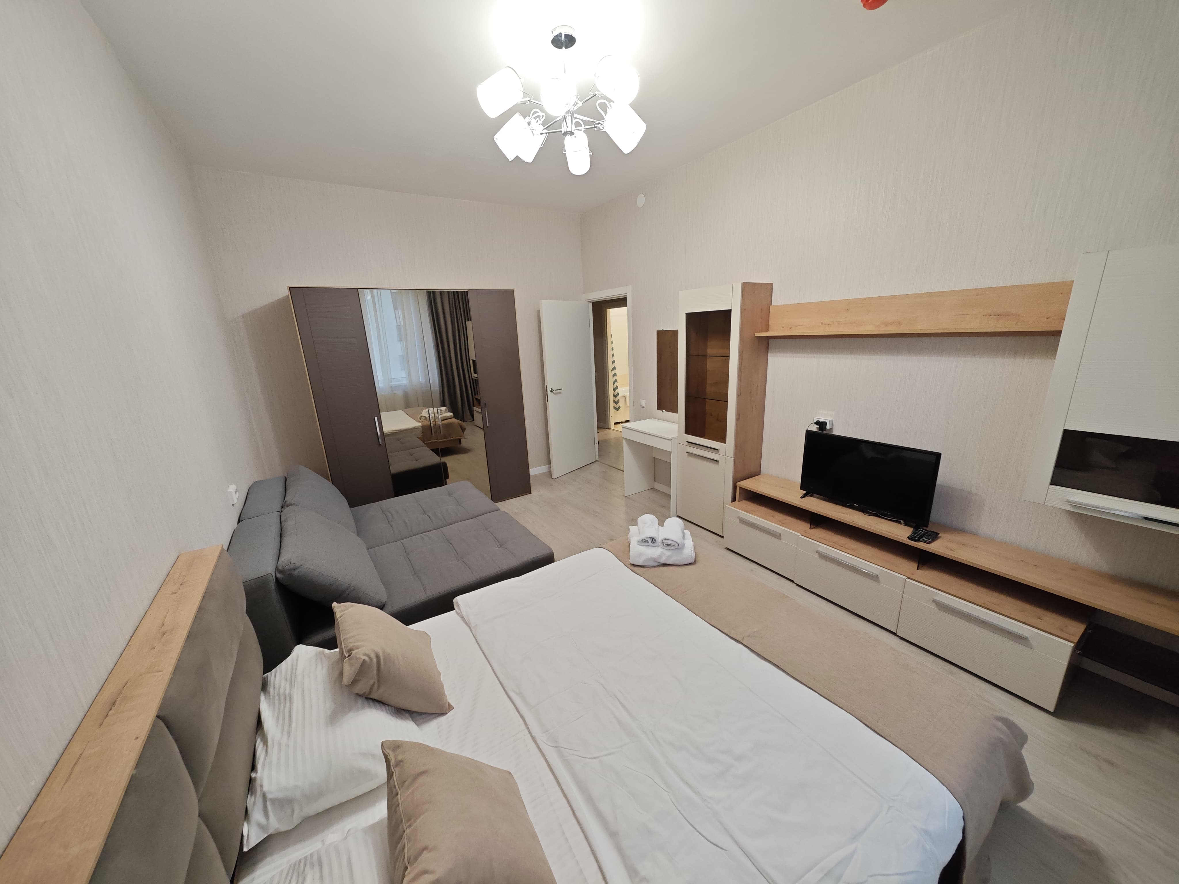 Cемейный номер с собственной ванной комнатой