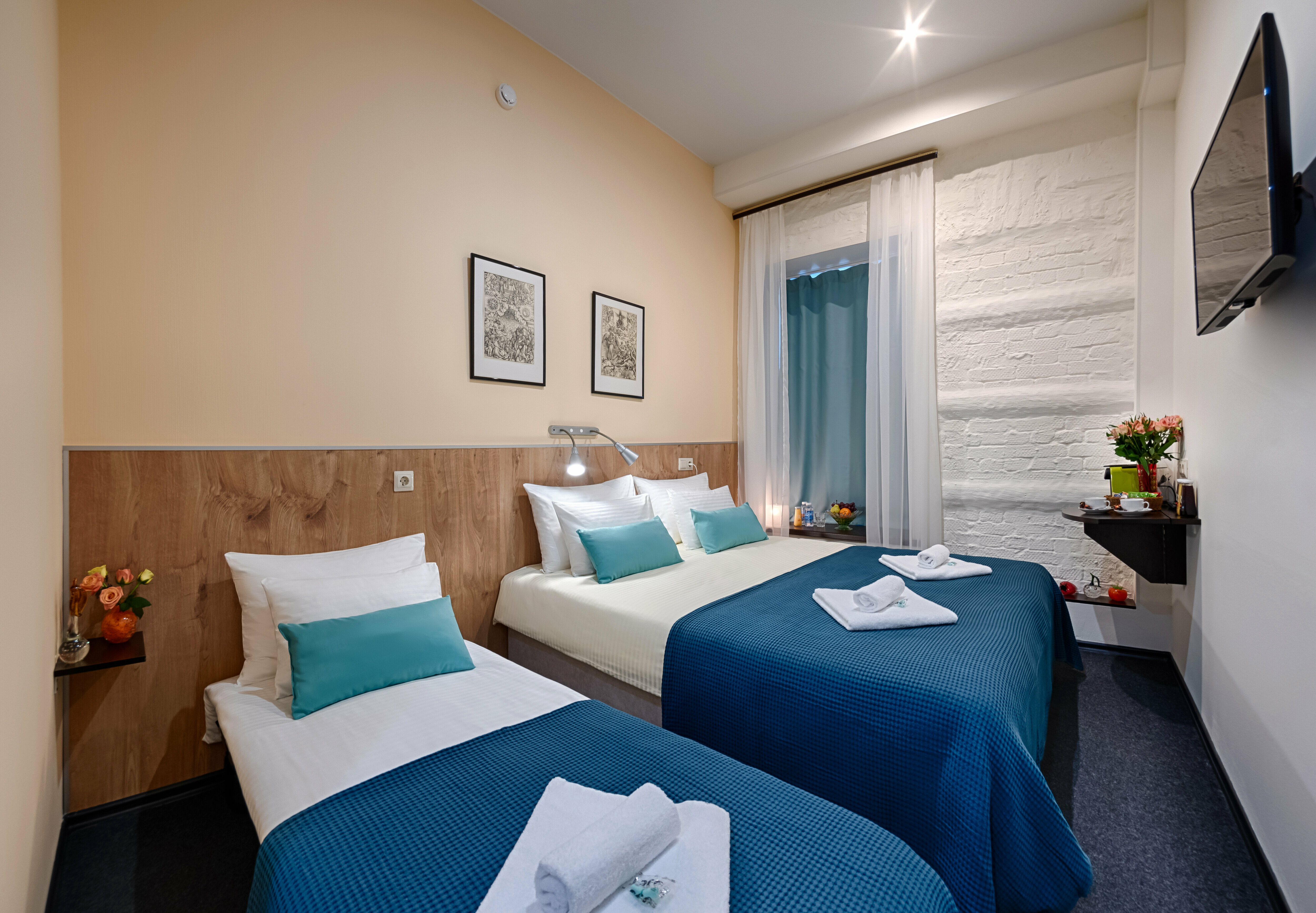 Комфорт с 1 кроватью или 2 отдельными