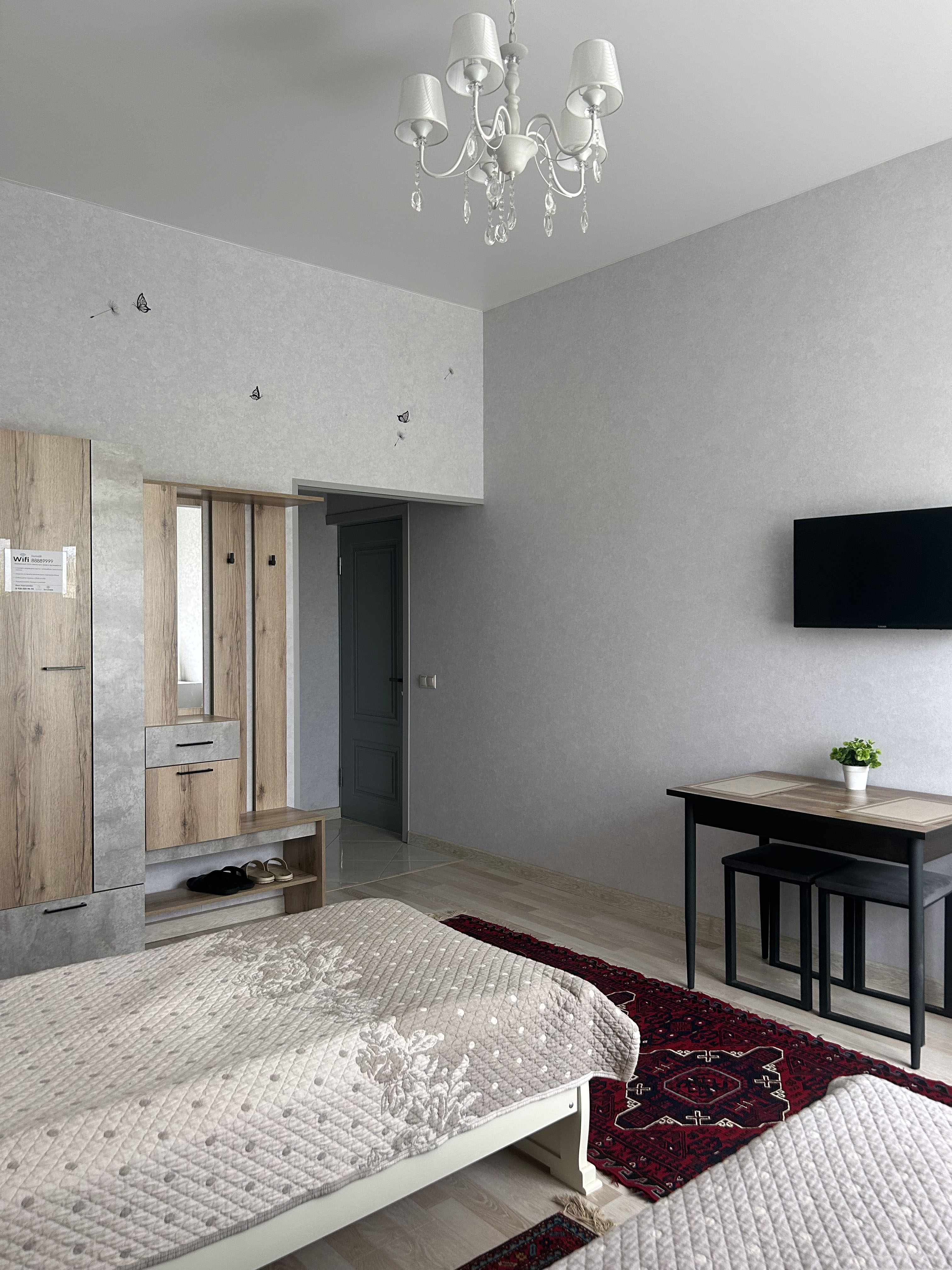 Двухместный номер с 2 отдельными кроватями, вид на сад