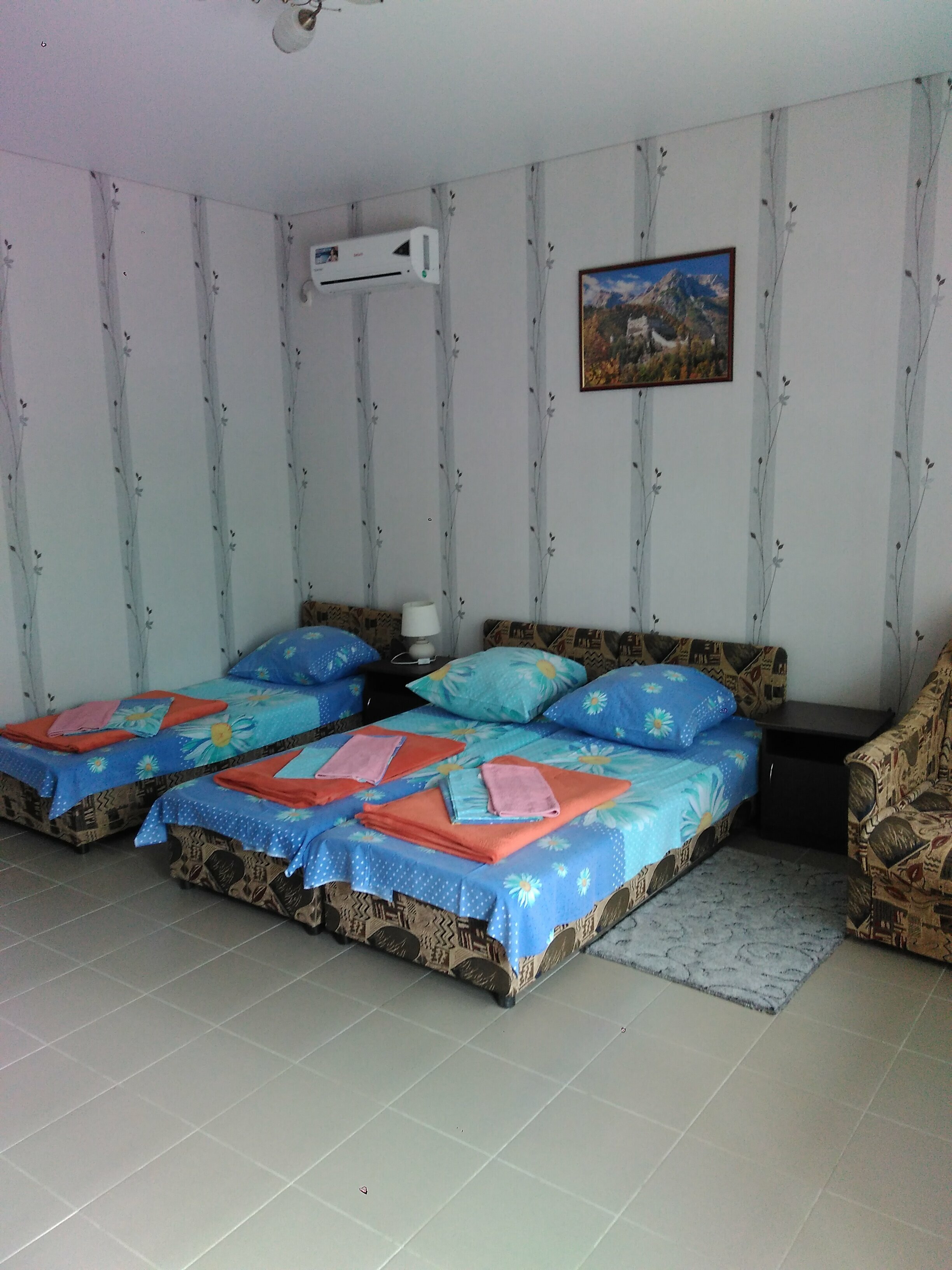 Стандартный четырехместный номер