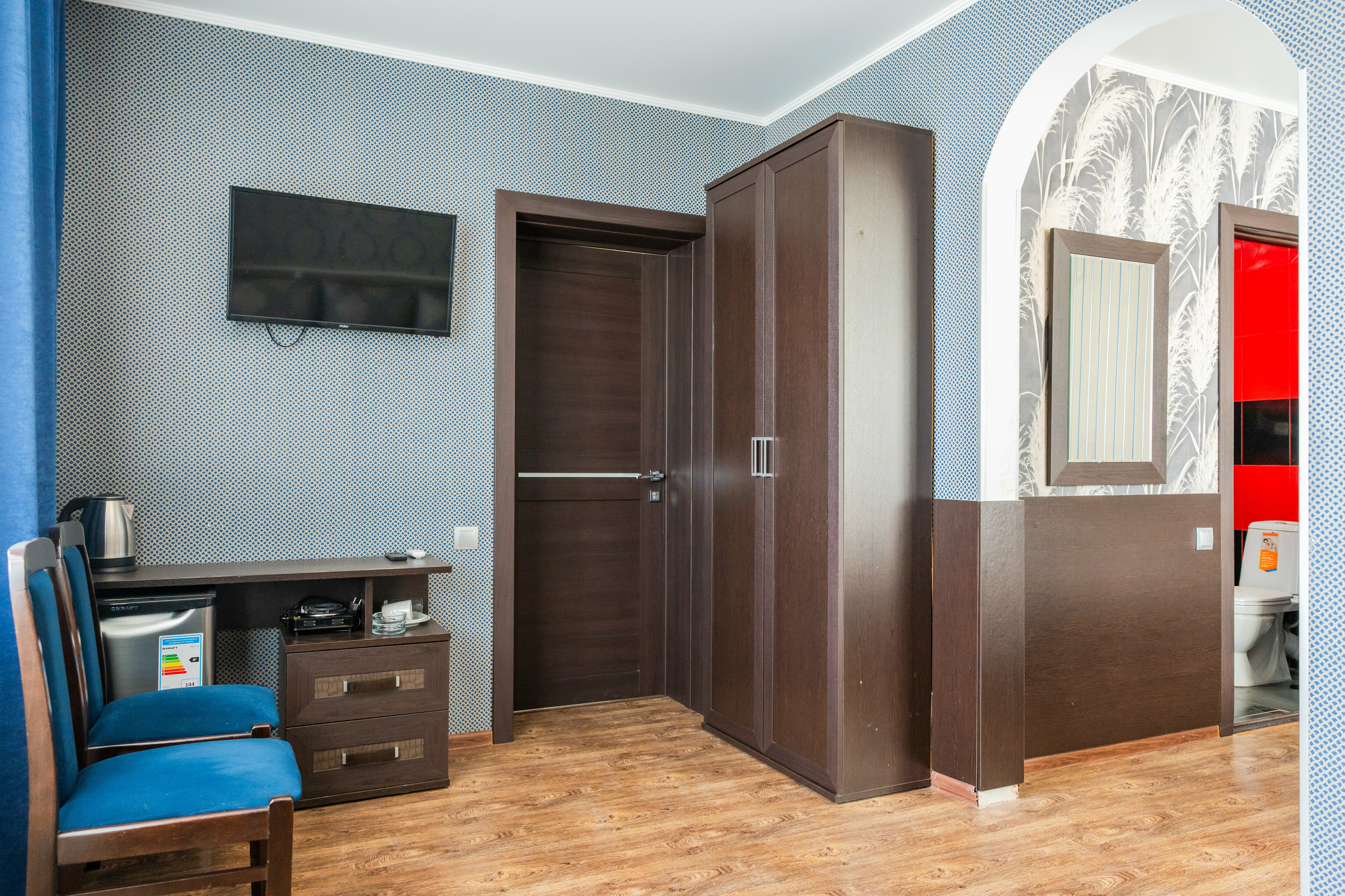 Двухкомнатный четырехместный номер с террасой