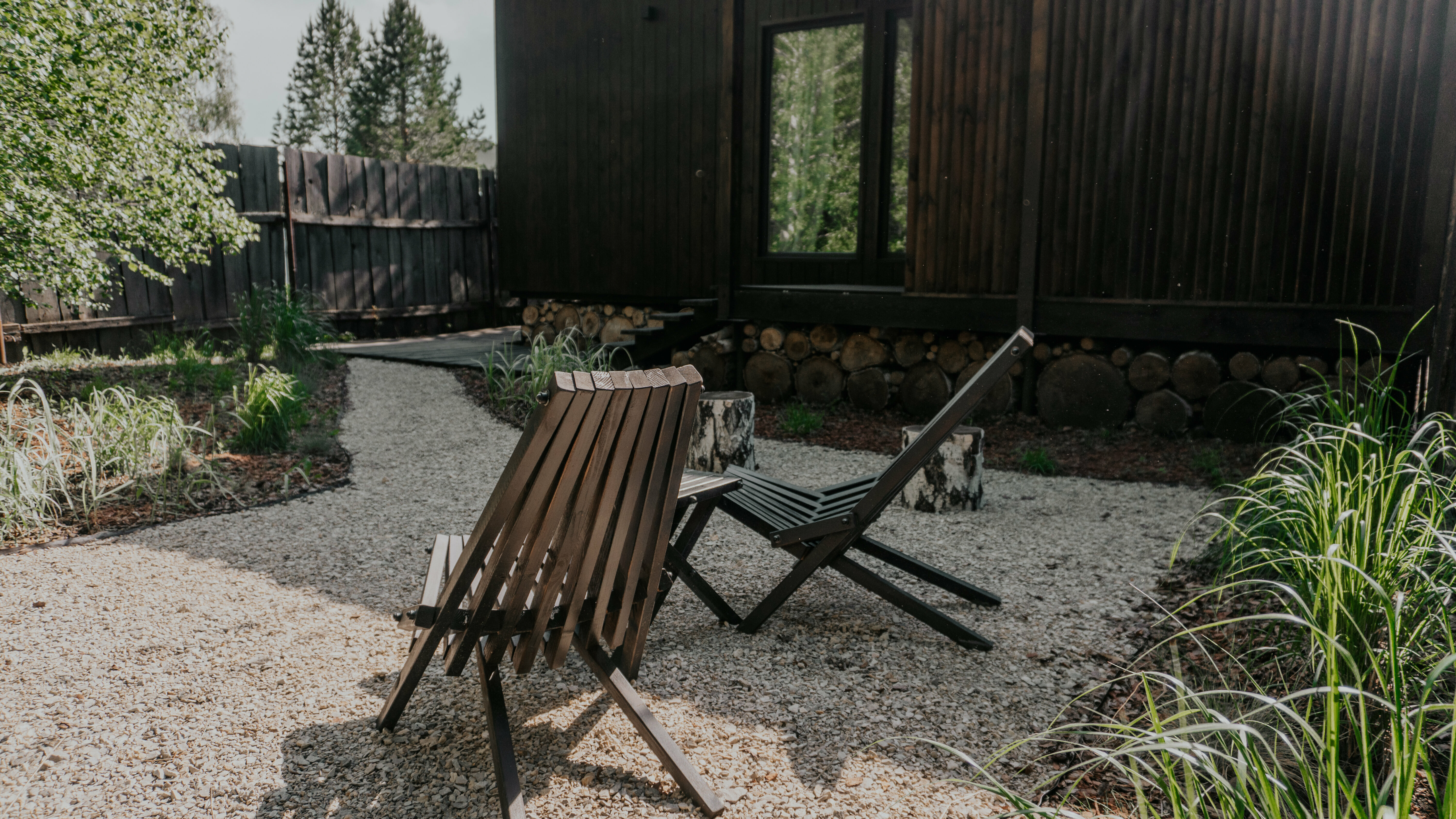 Коттедж с видом на лес