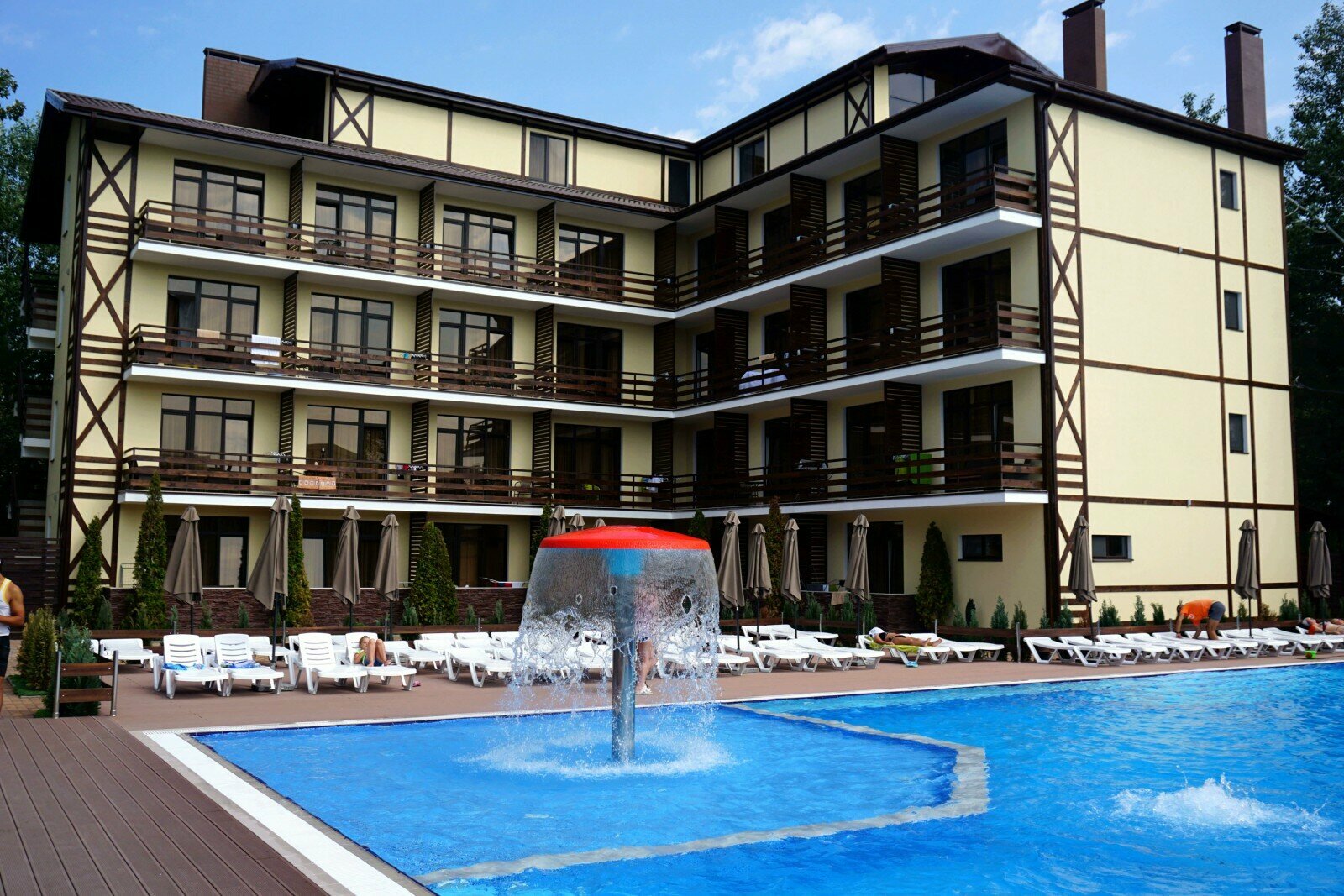 Двухместный номер Делюкс с 1 кроватью и балконом