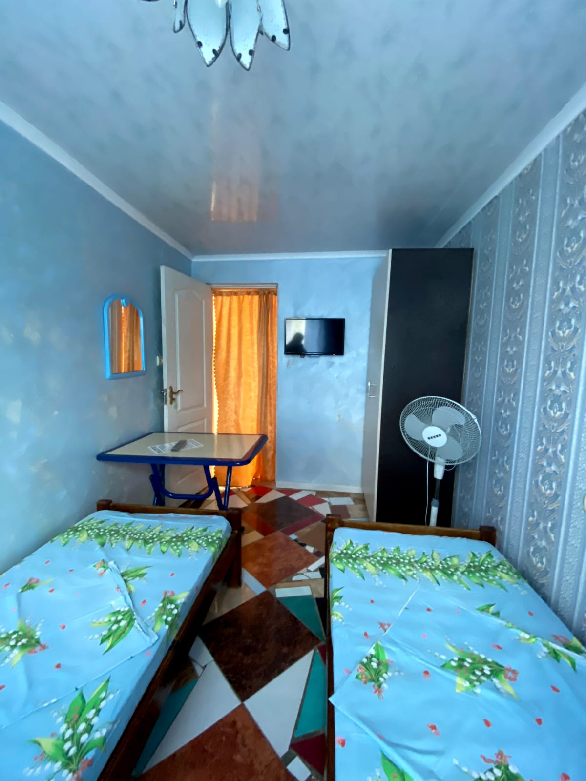 Бюджетный двухместный номер с 2 отдельными кроватями