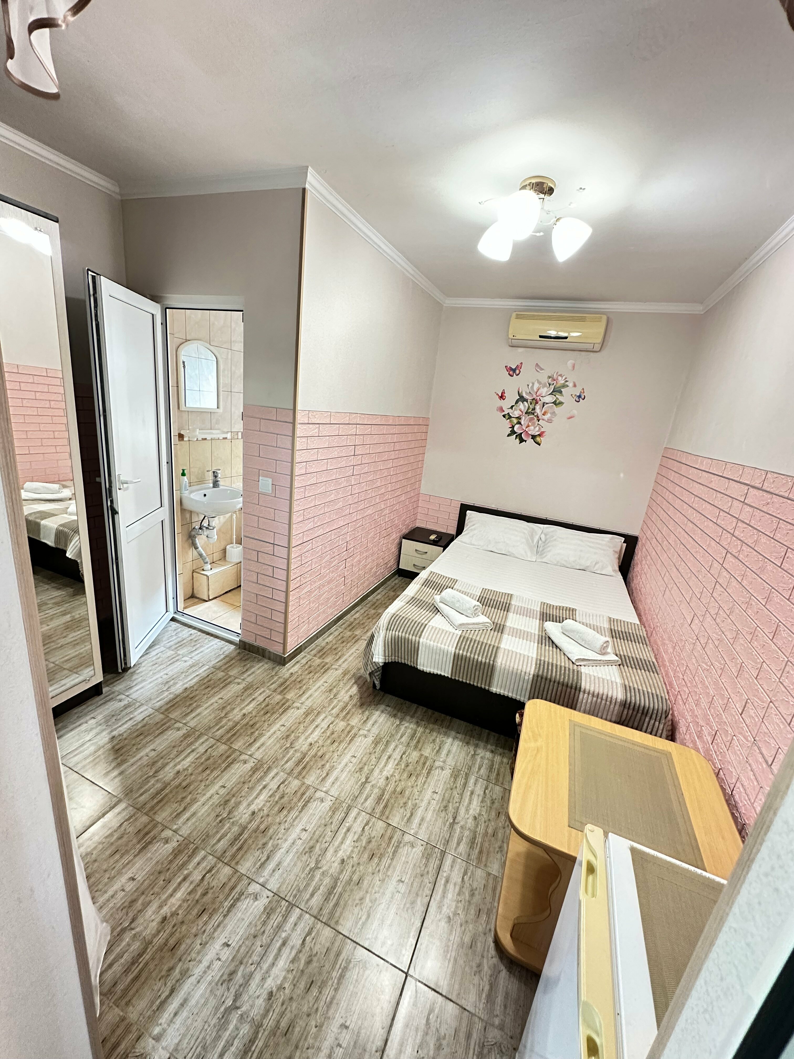 Двухместный номер с 1 кроватью и видом на сад