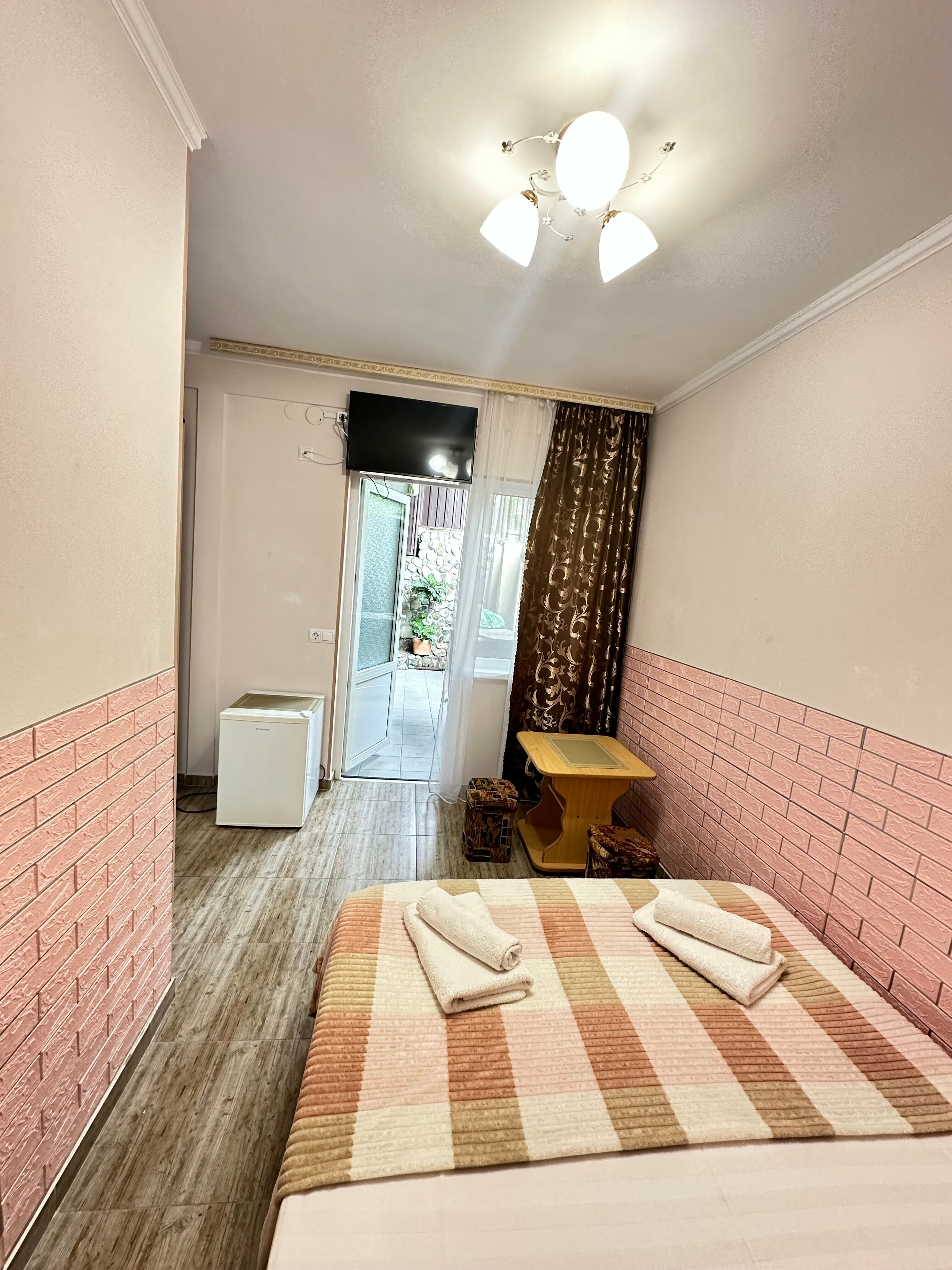 Двухместный номер с 1 кроватью и видом на сад