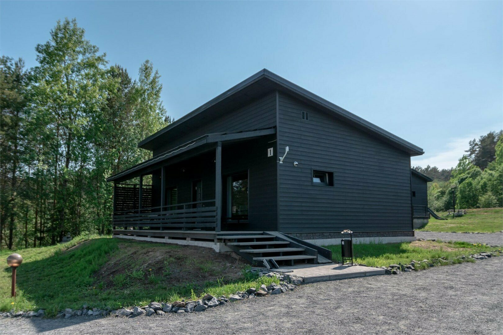 Коттедж "Черная жемчужина" 80м2