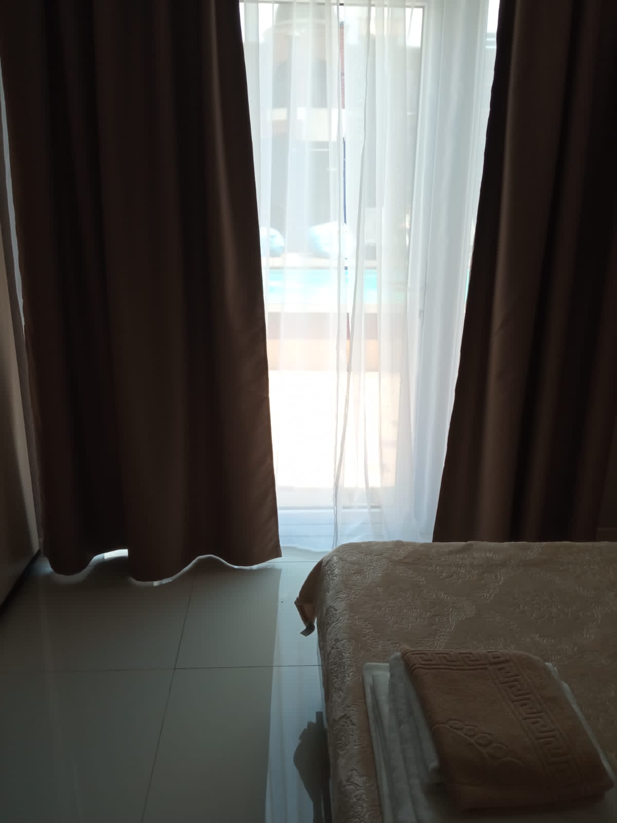 Двухместный номер с 1 кроватью и видом на бассейн