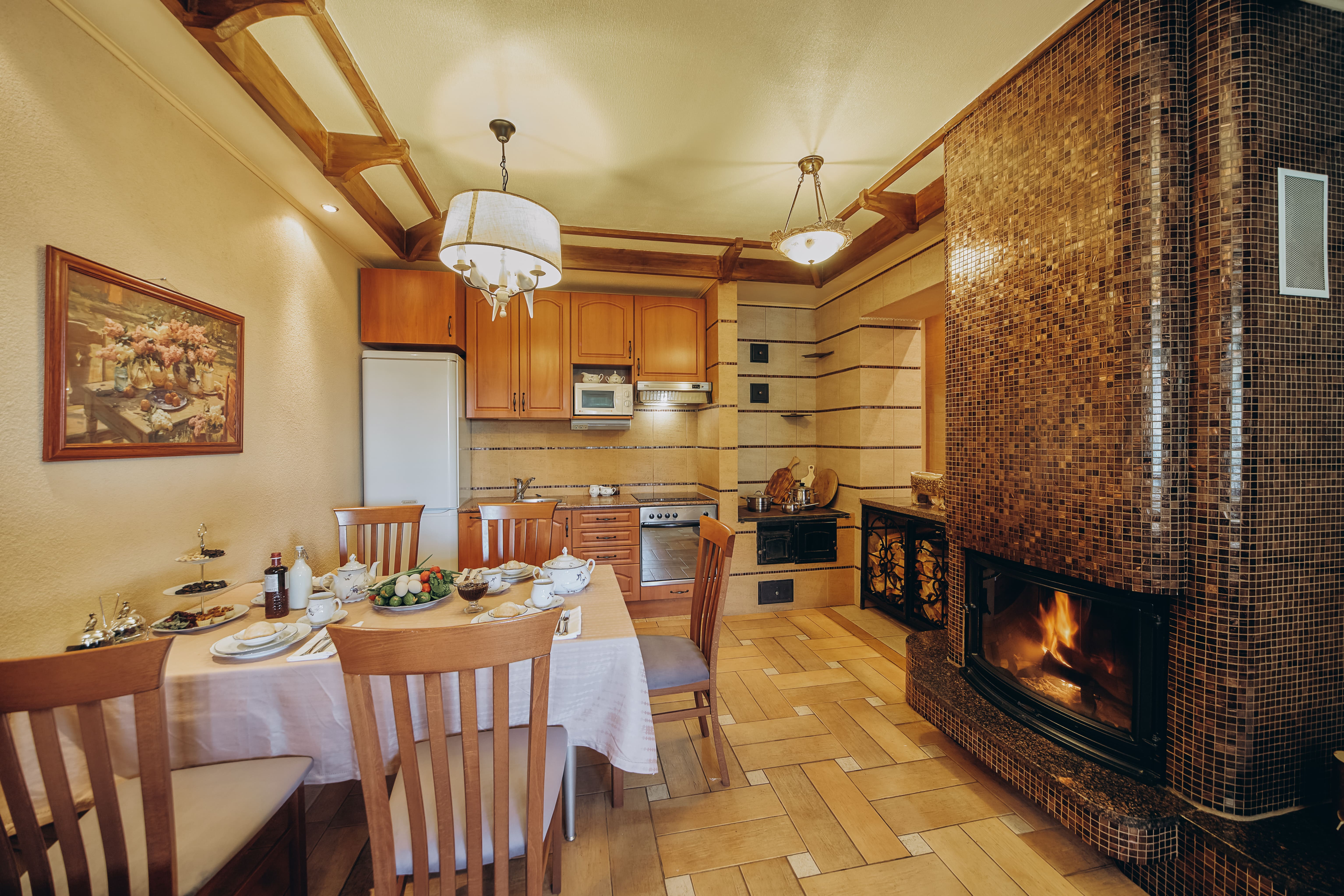 Коттедж с видом на озеро