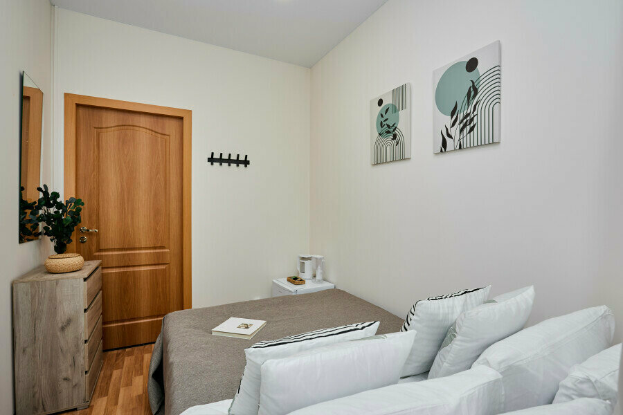 Двухместный номер с 1 кроватью и общим туалетом