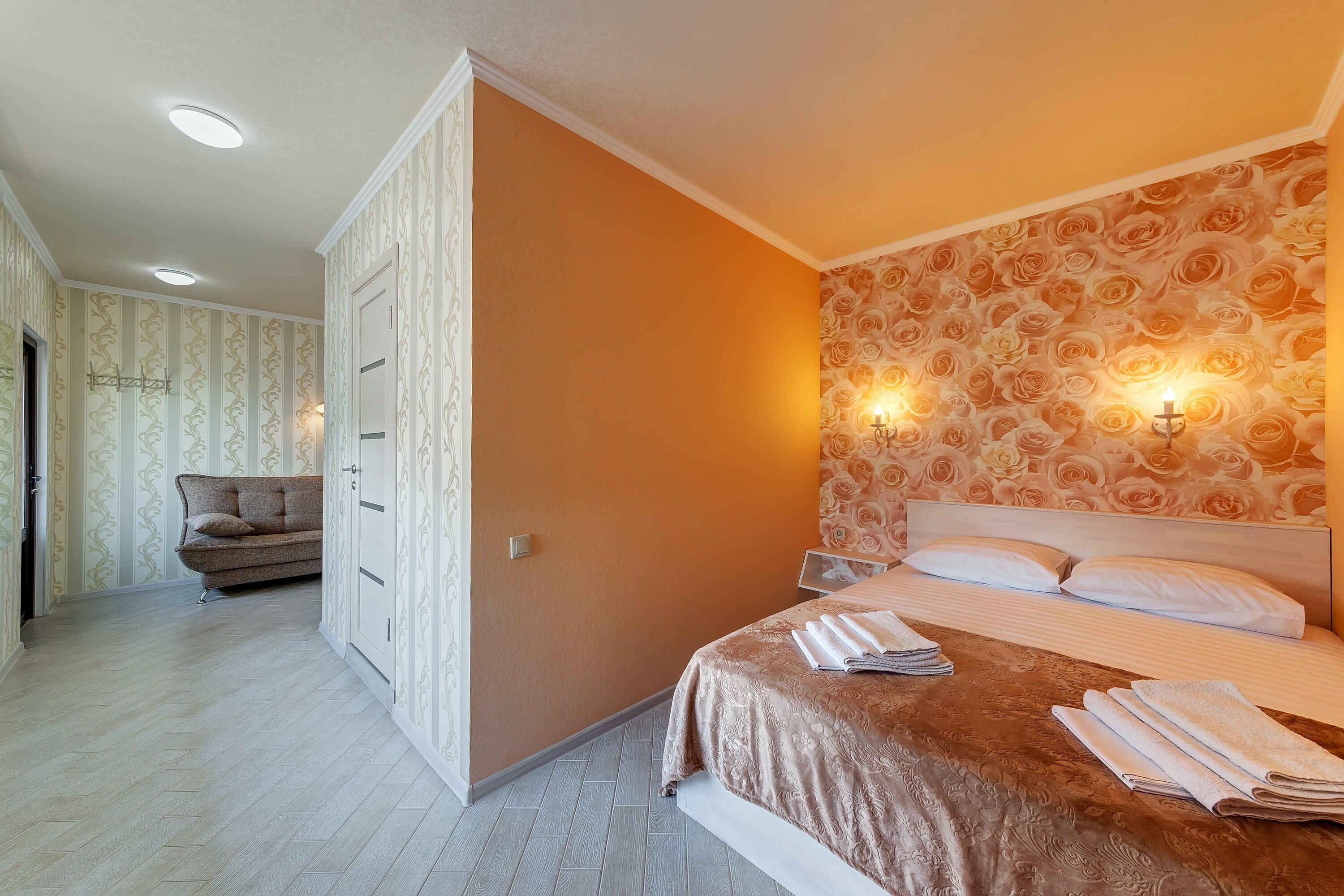 Семейный номер с видом на горы