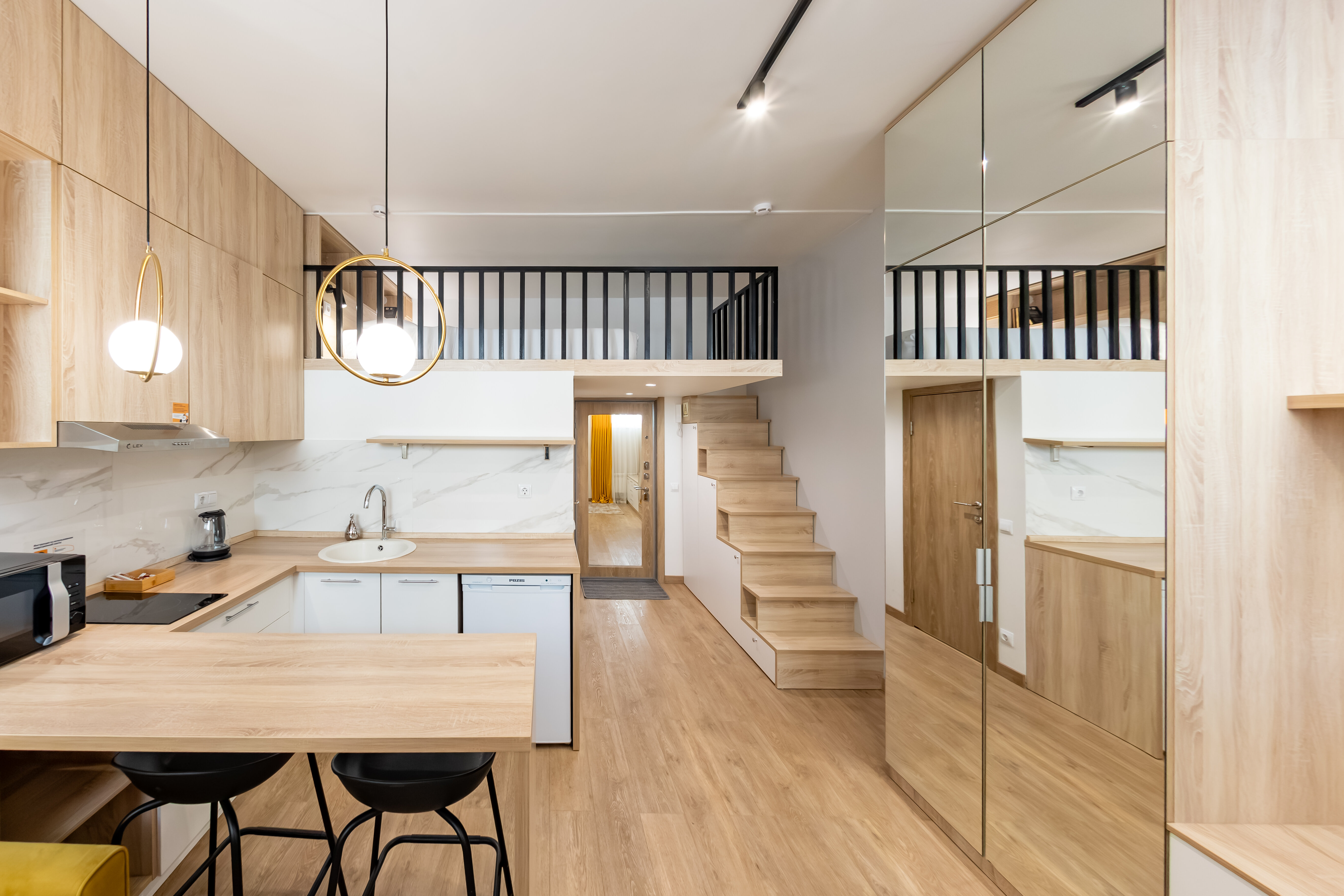 Апартаменты на цокольном этаже