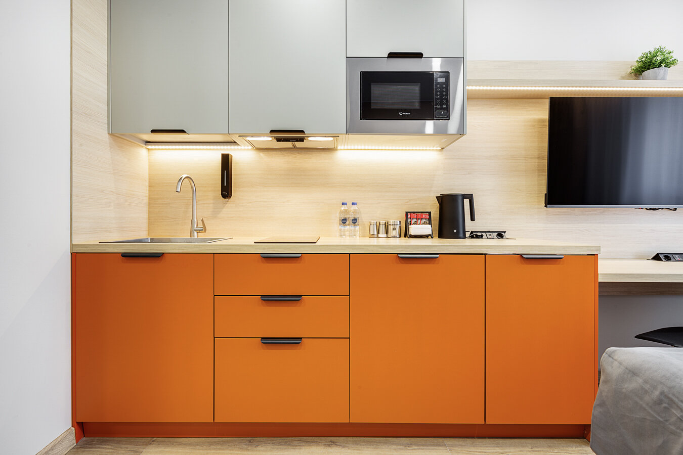 Улучшенный номер с кроватью размера «king-size» или 2 отдельными кроватями