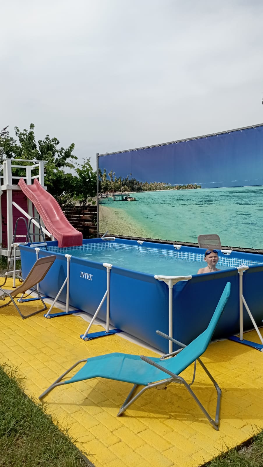 Семейный номер с террасой