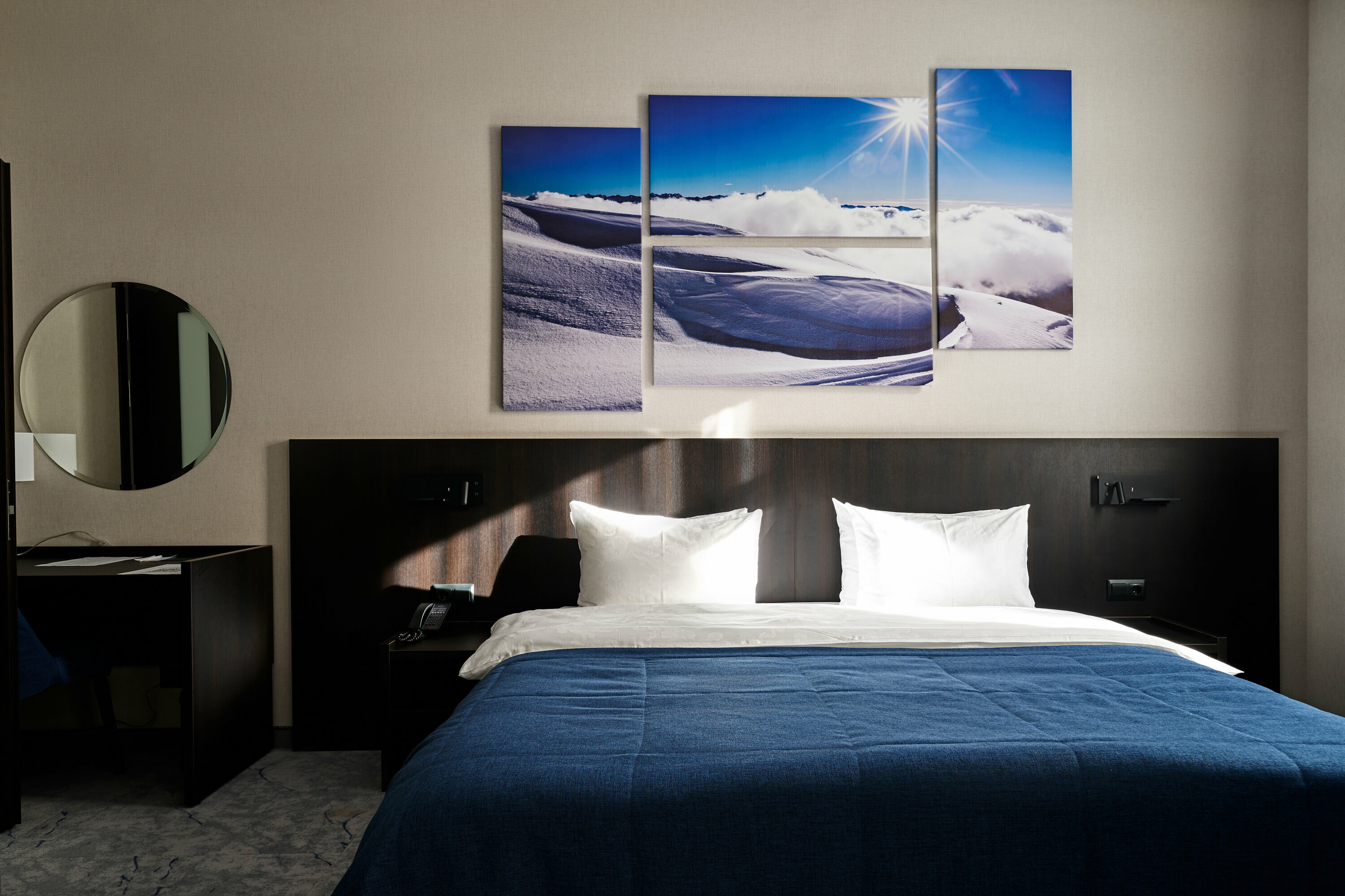 1-комнатные Апартаменты Делюкс с кухней-гостиной и балконом