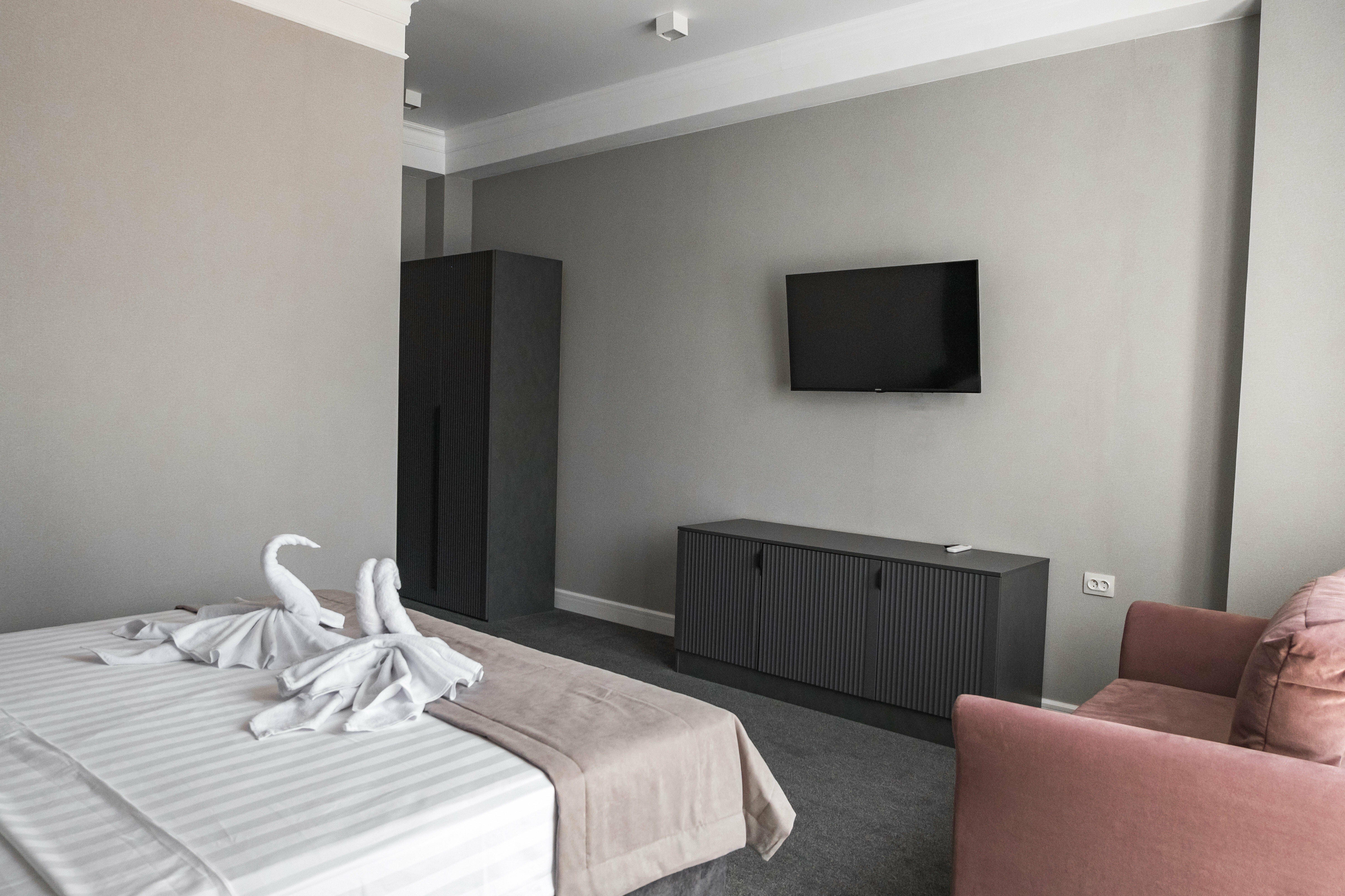 Двухместный номер Делюкс с 1 кроватью или 2 отдельными кроватями и балконом