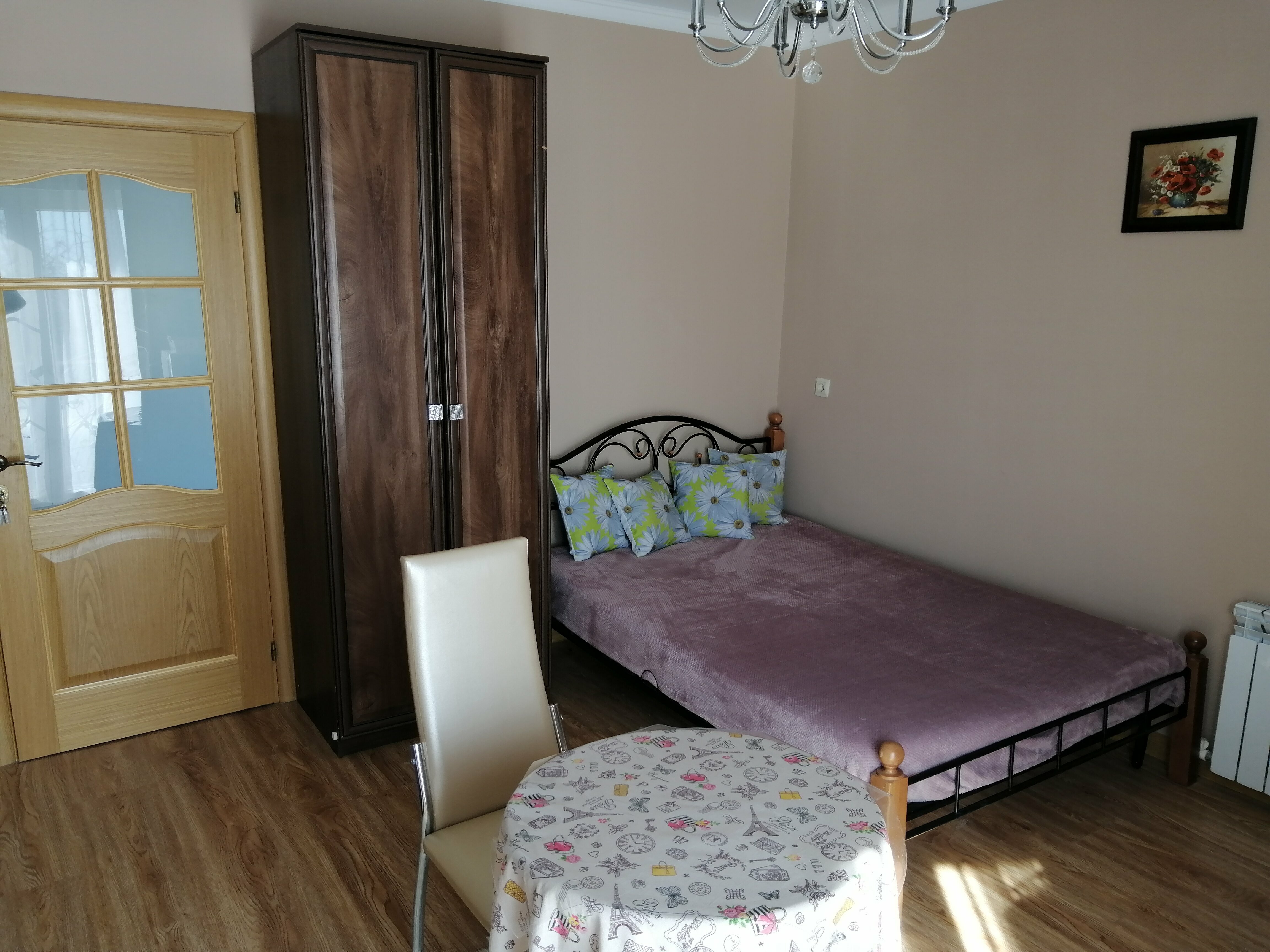 Студия с балконом 1+1+2