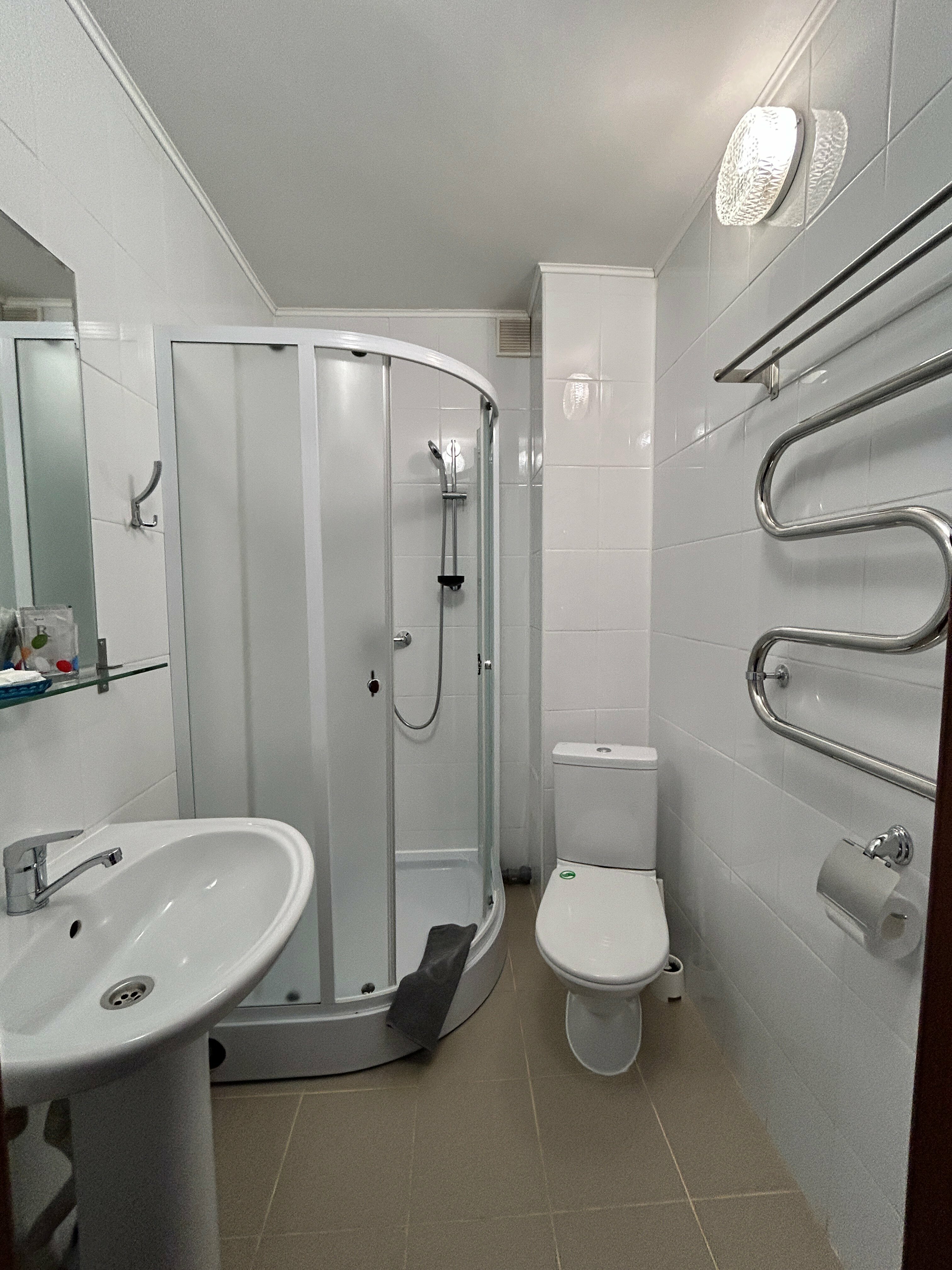 Небольшой двухместный номер с 1 кроватью