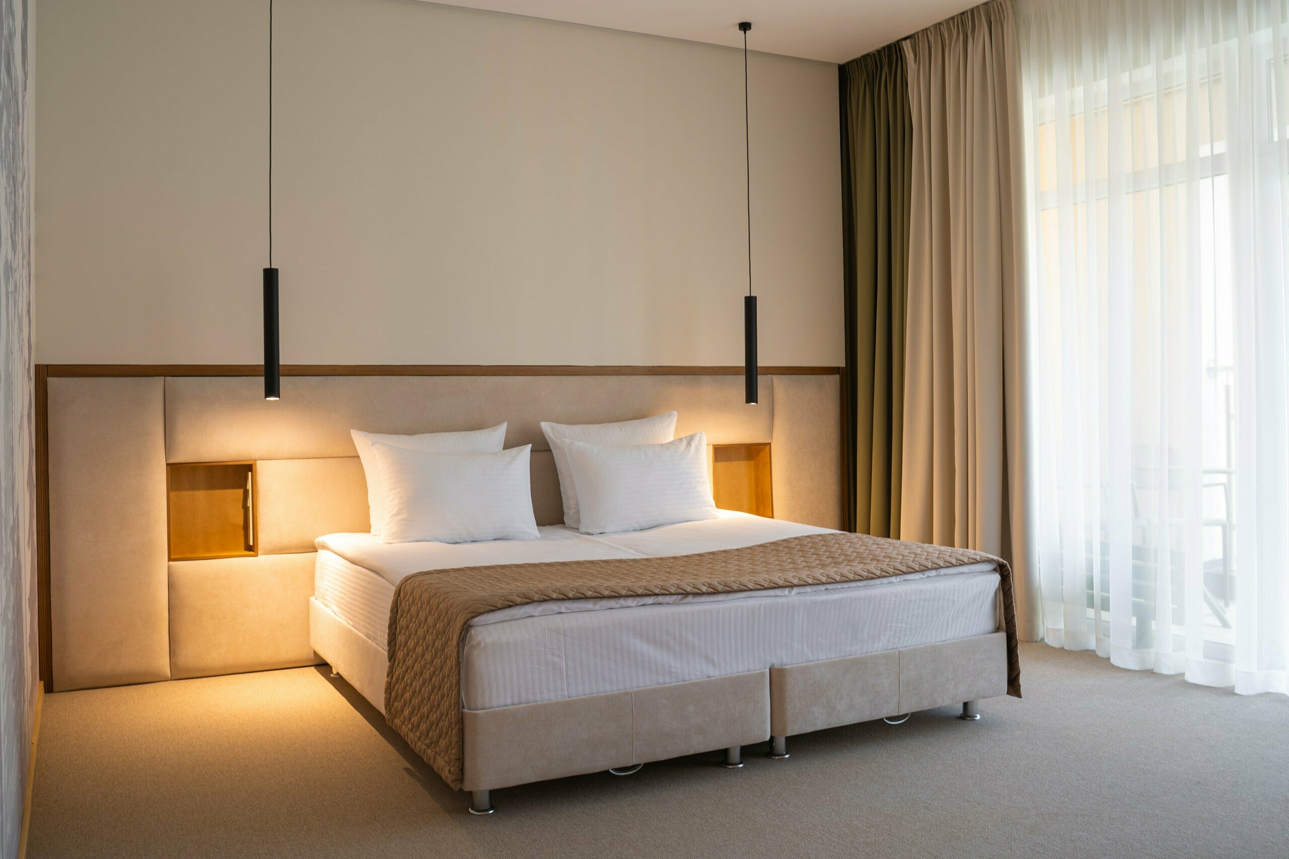 Двухместный номер с 1 кроватью или 2 отдельными кроватями и балконом