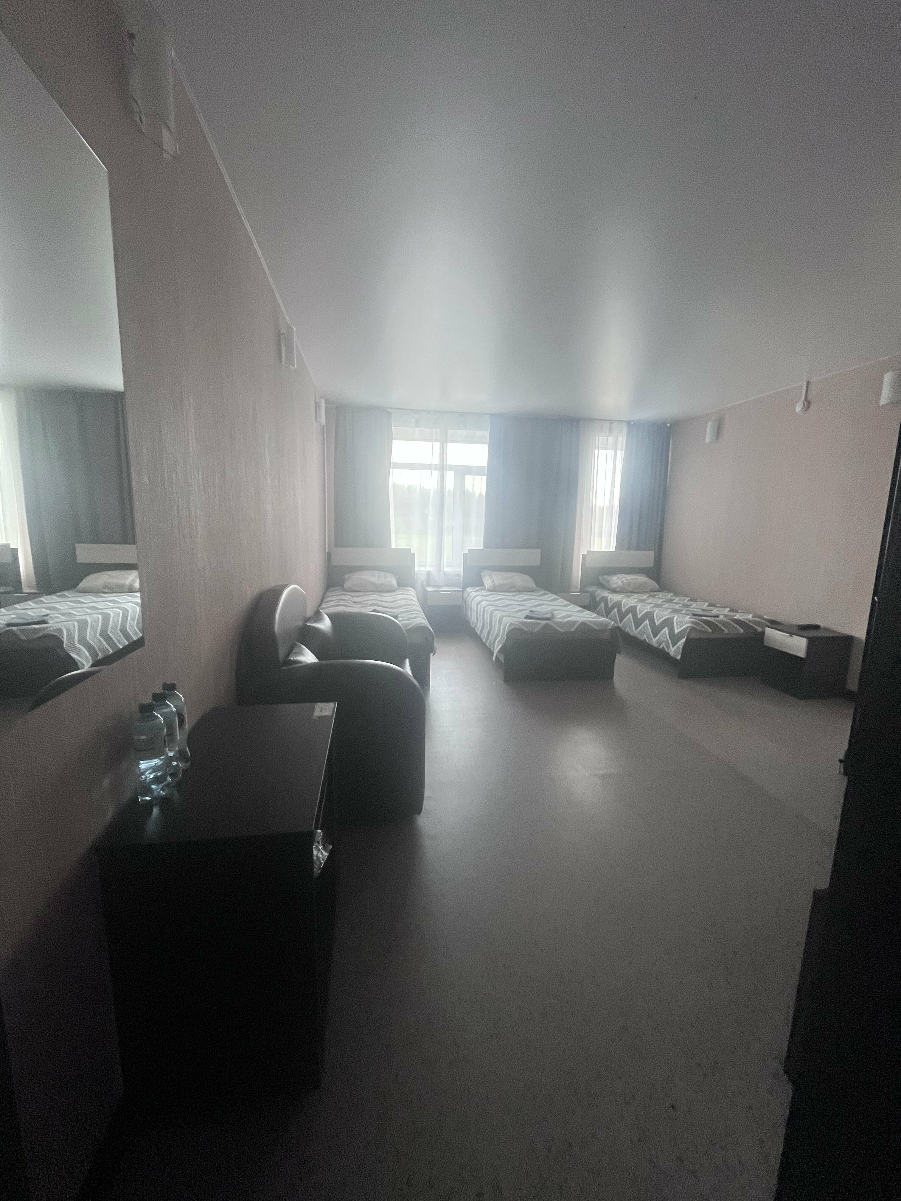 Бюджетный трехместный номер