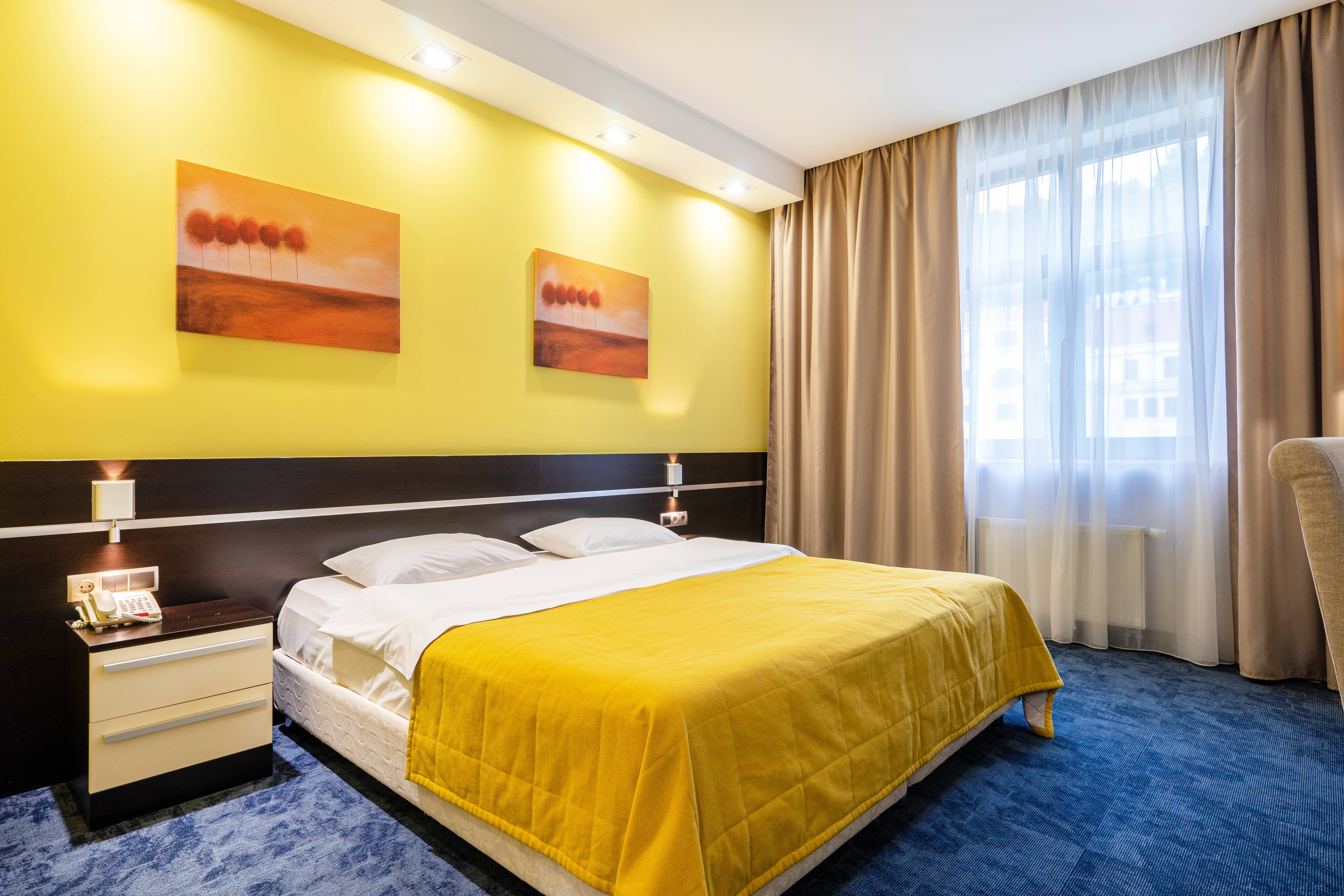 Супериор с двуспальной кроватью и видом на лес