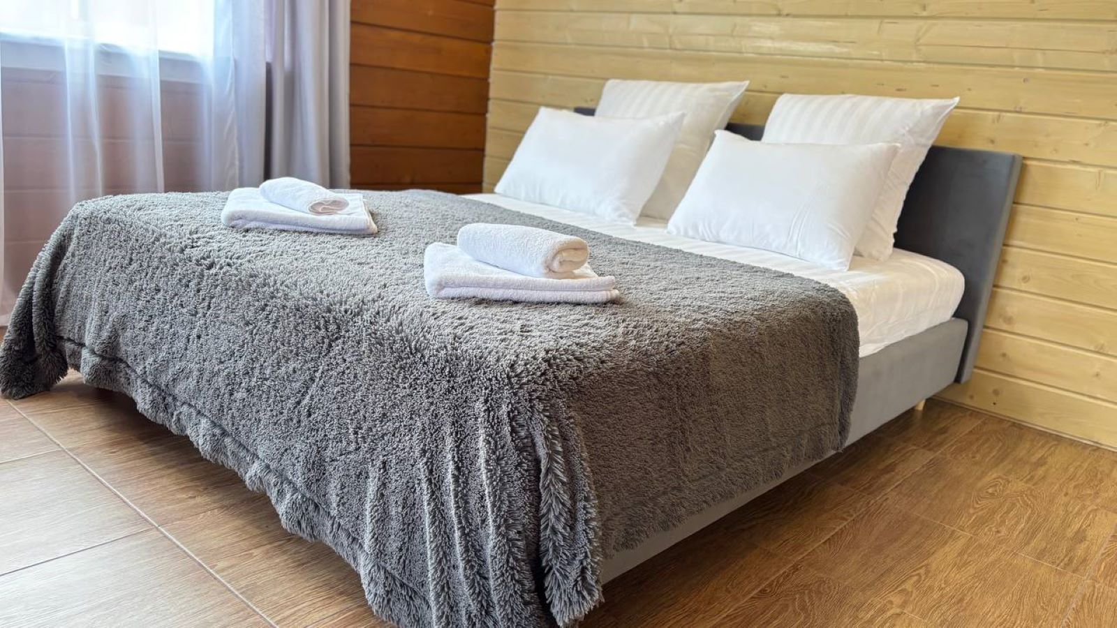 Двухместный номер с 2 отдельными кроватями и душем