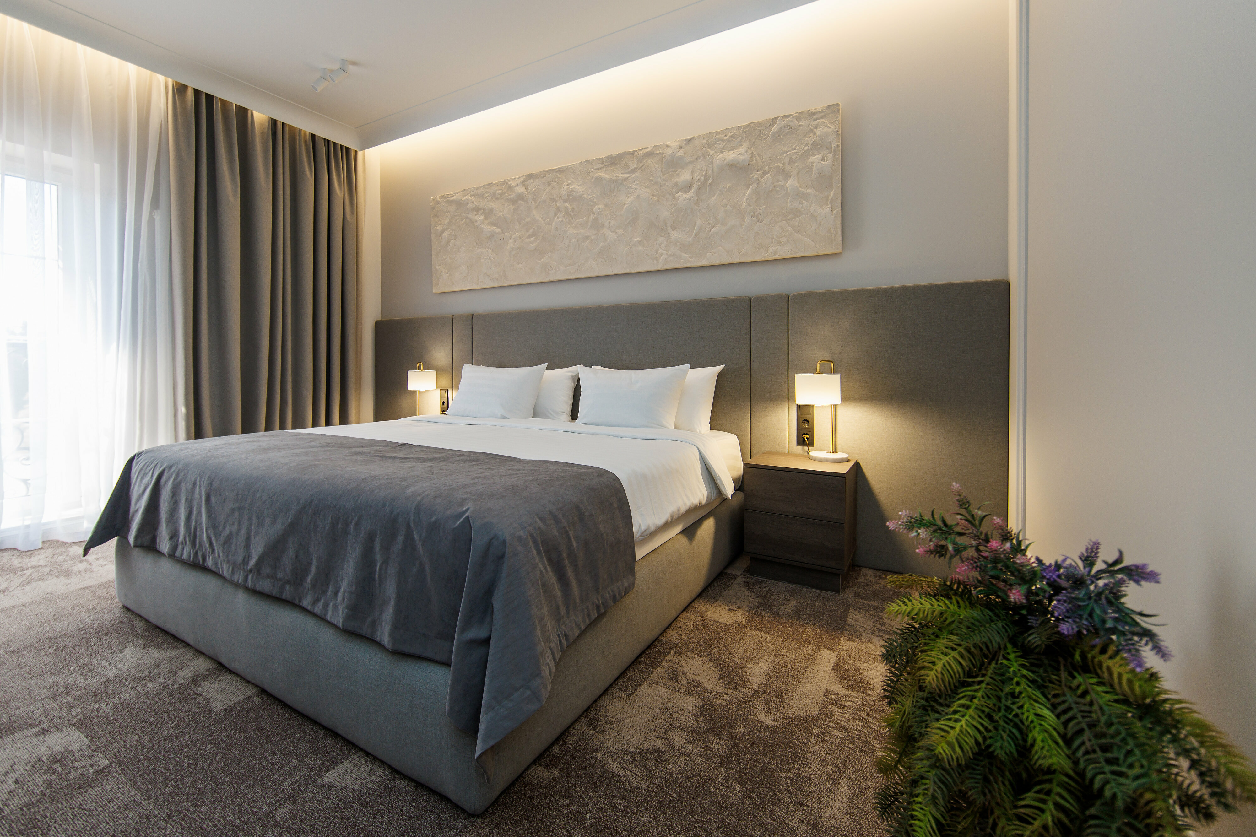 Люкс с кроватью размера «queen-size»