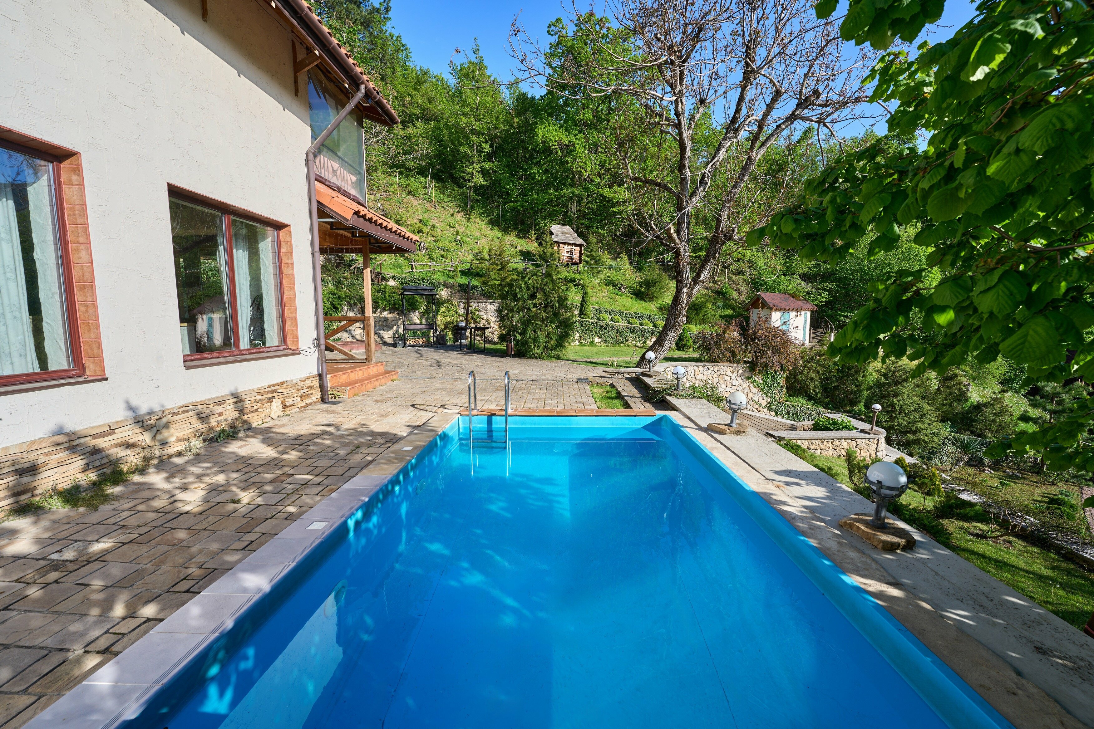 Дом с видом на горы