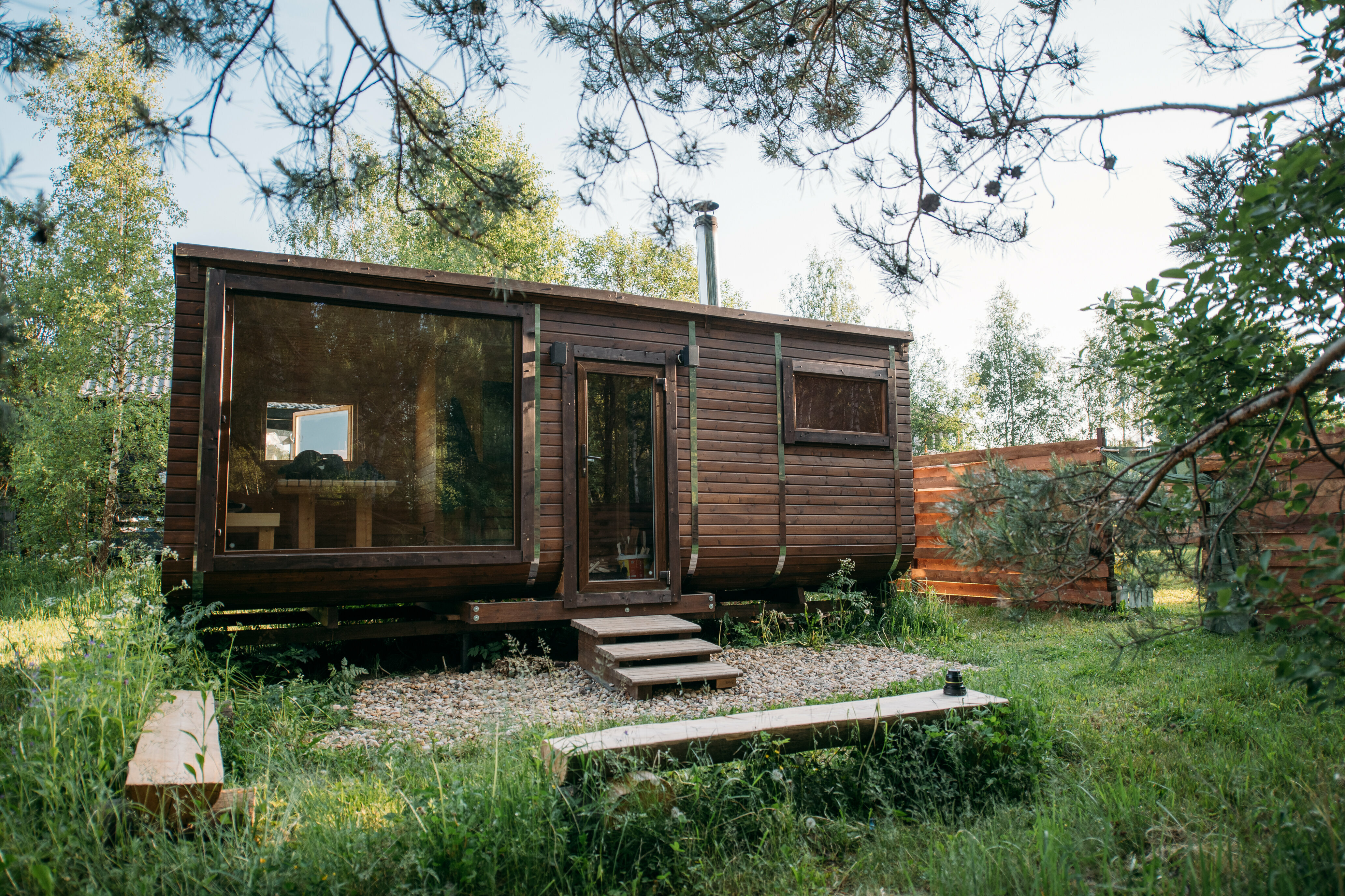 Дом с видом на лес