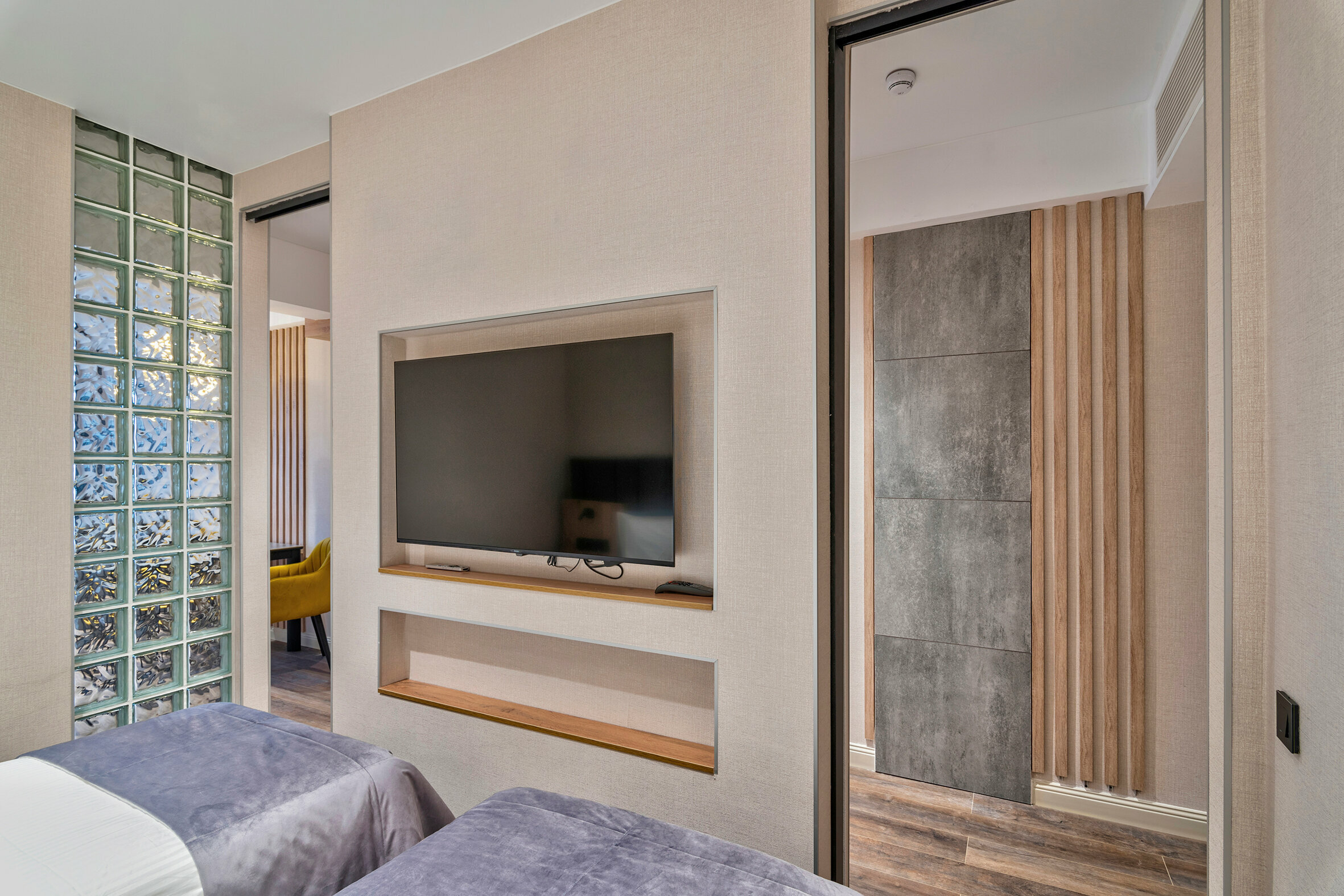 Апартаменты с 1 спальней