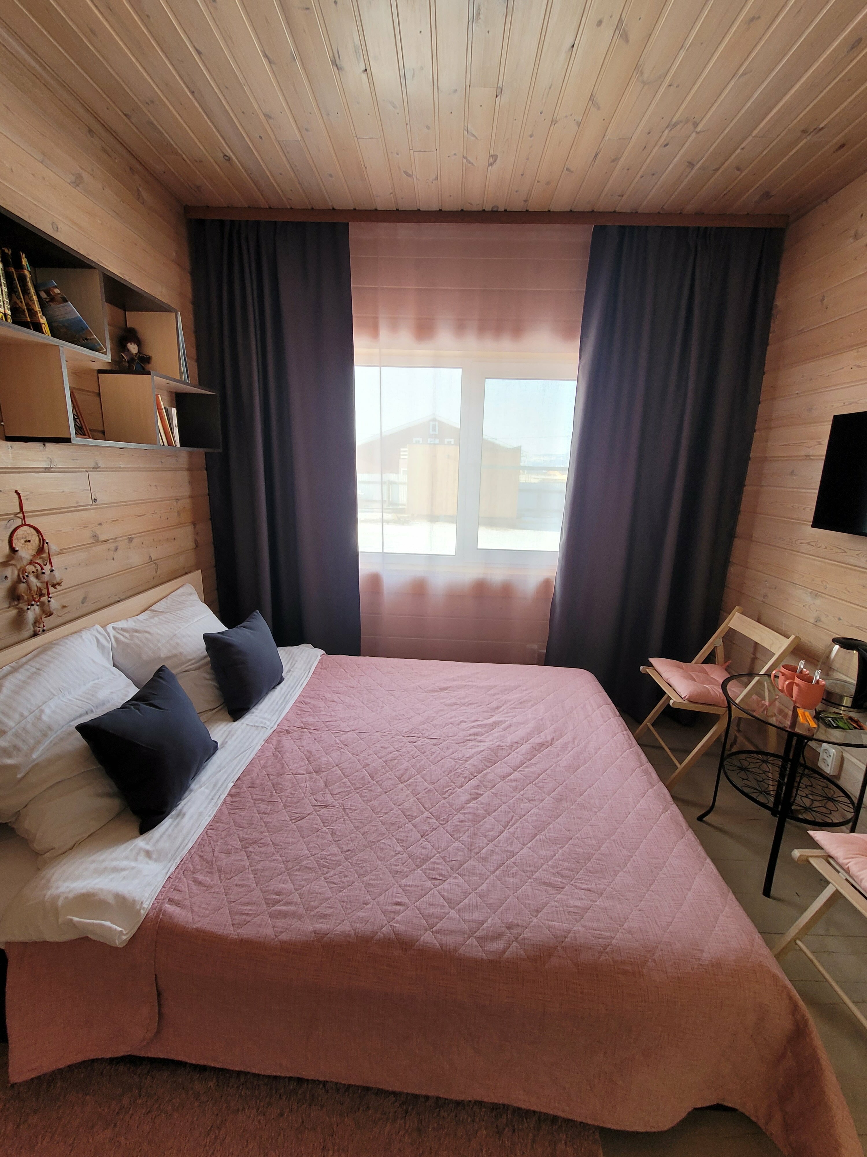 Двухместный номер с 1 кроватью и видом на озеро