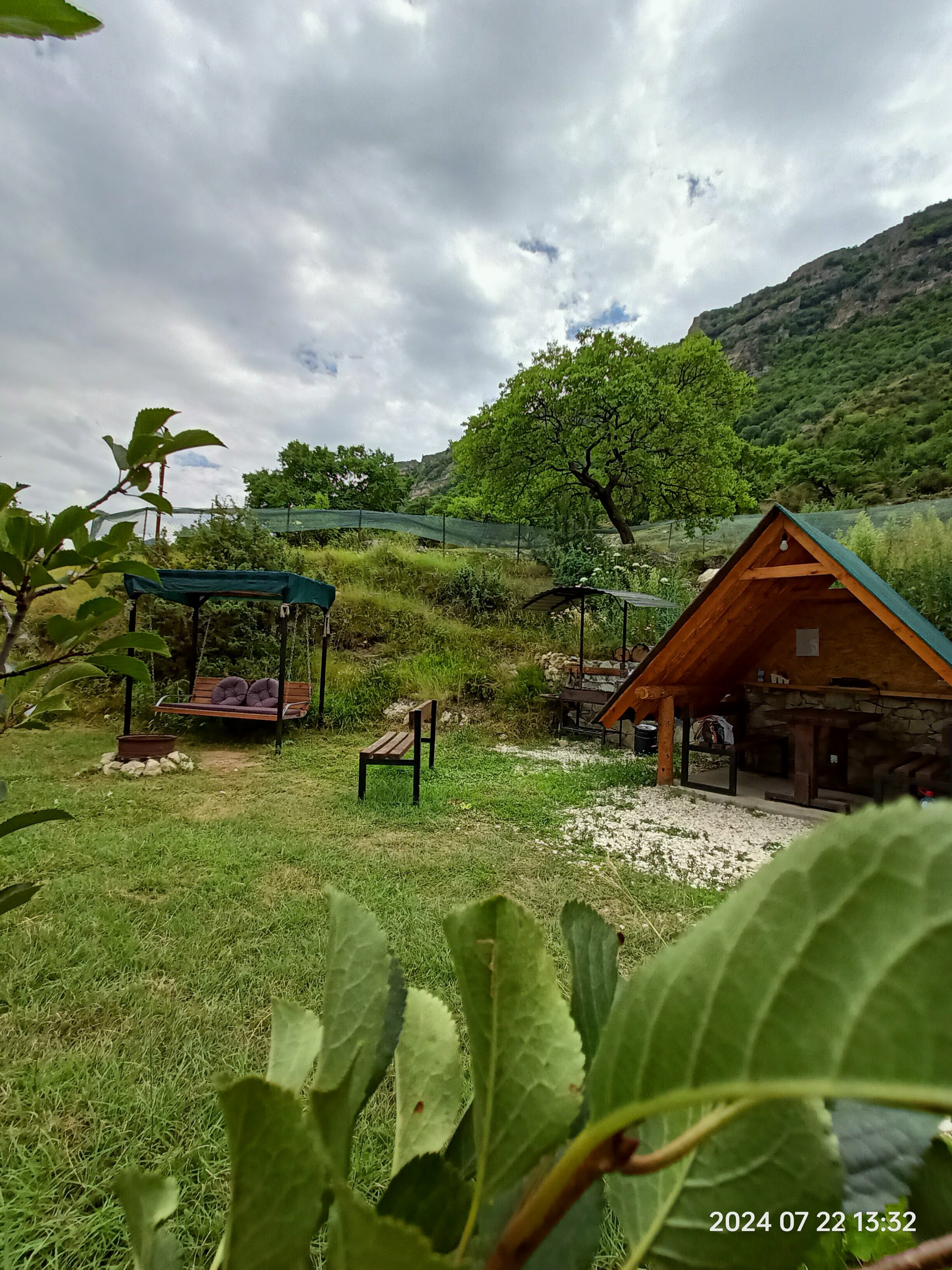 A-frame с балконом