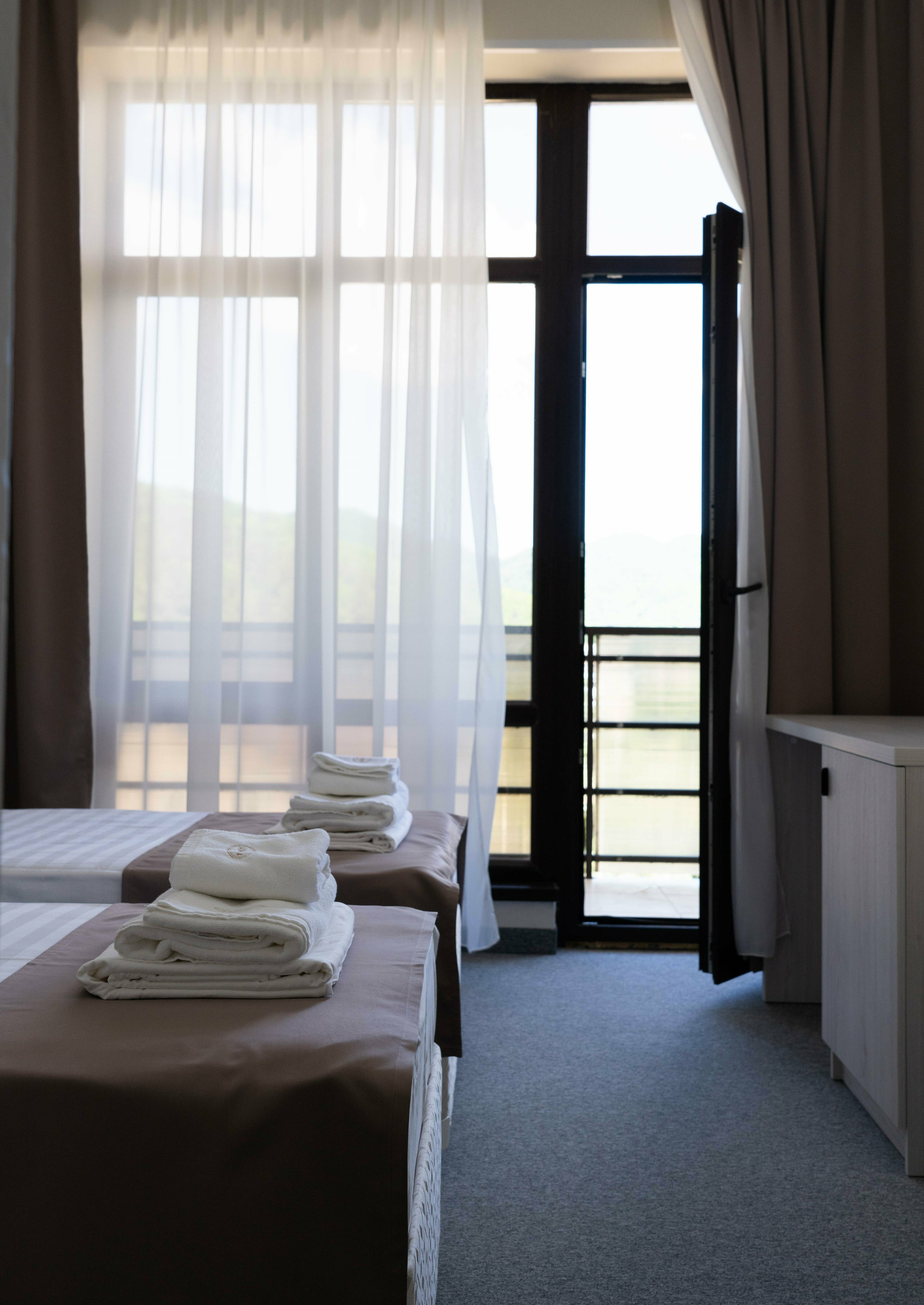 Двухместный номер с 1 кроватью или 2 отдельными кроватями и балконом