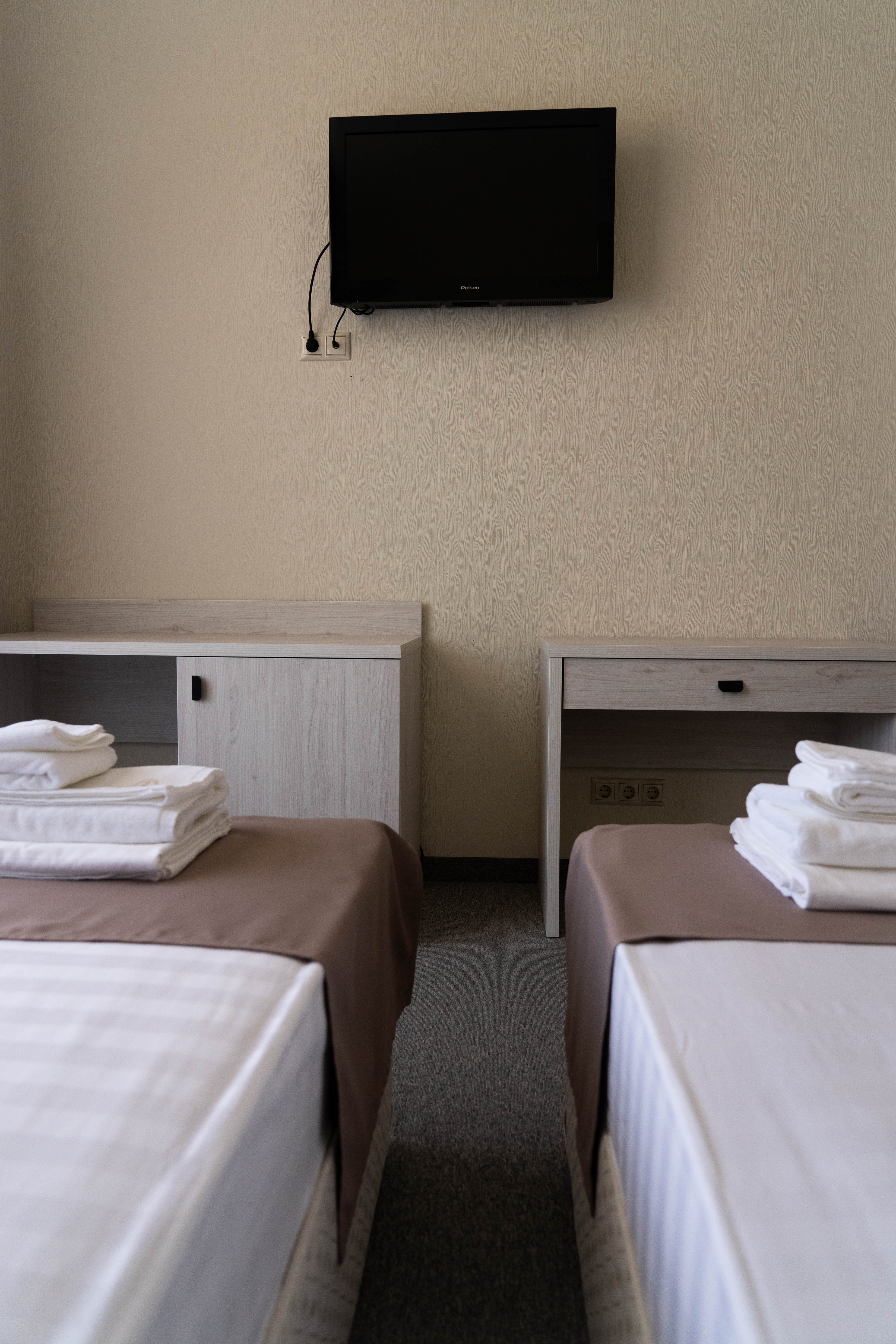 Двухместный номер с 1 кроватью или 2 отдельными кроватями и балконом