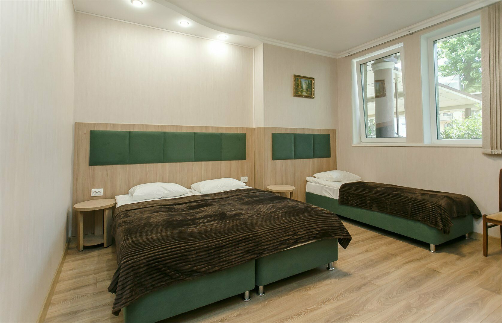 3-х местный номер стандарт без балкона 1 эт