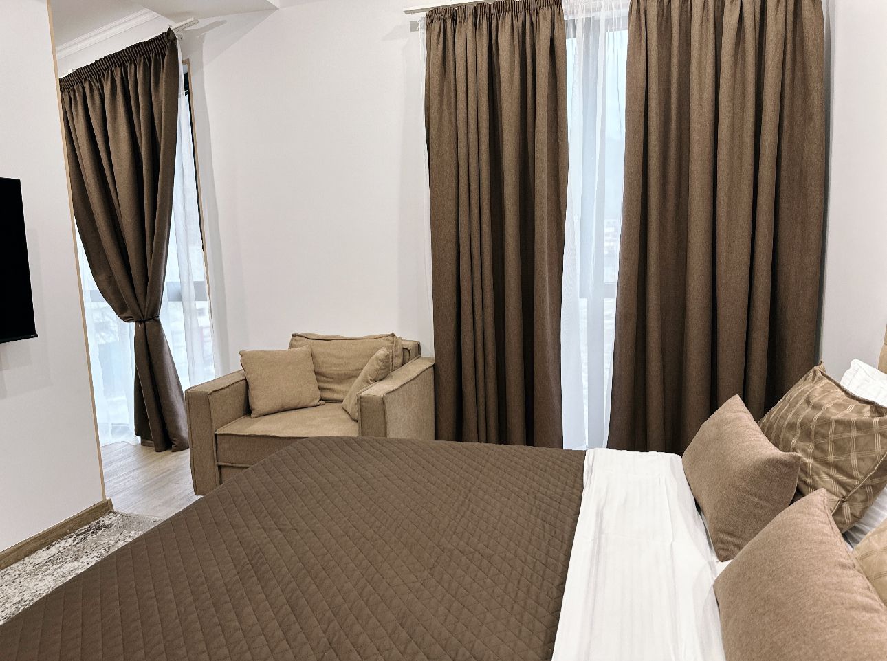 Апартаменты с 1 спальней