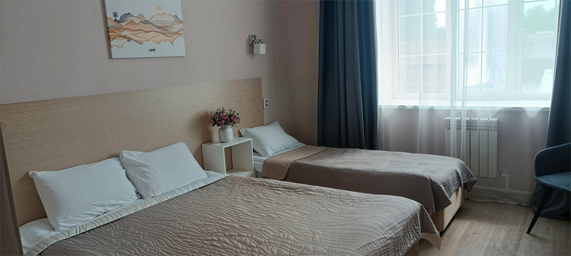 Двухместный номер с 2 отдельными кроватями