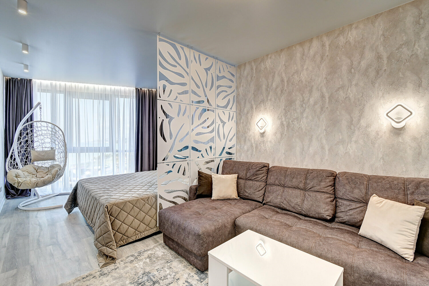 Апартаменты с 2 спальнями и видом на море