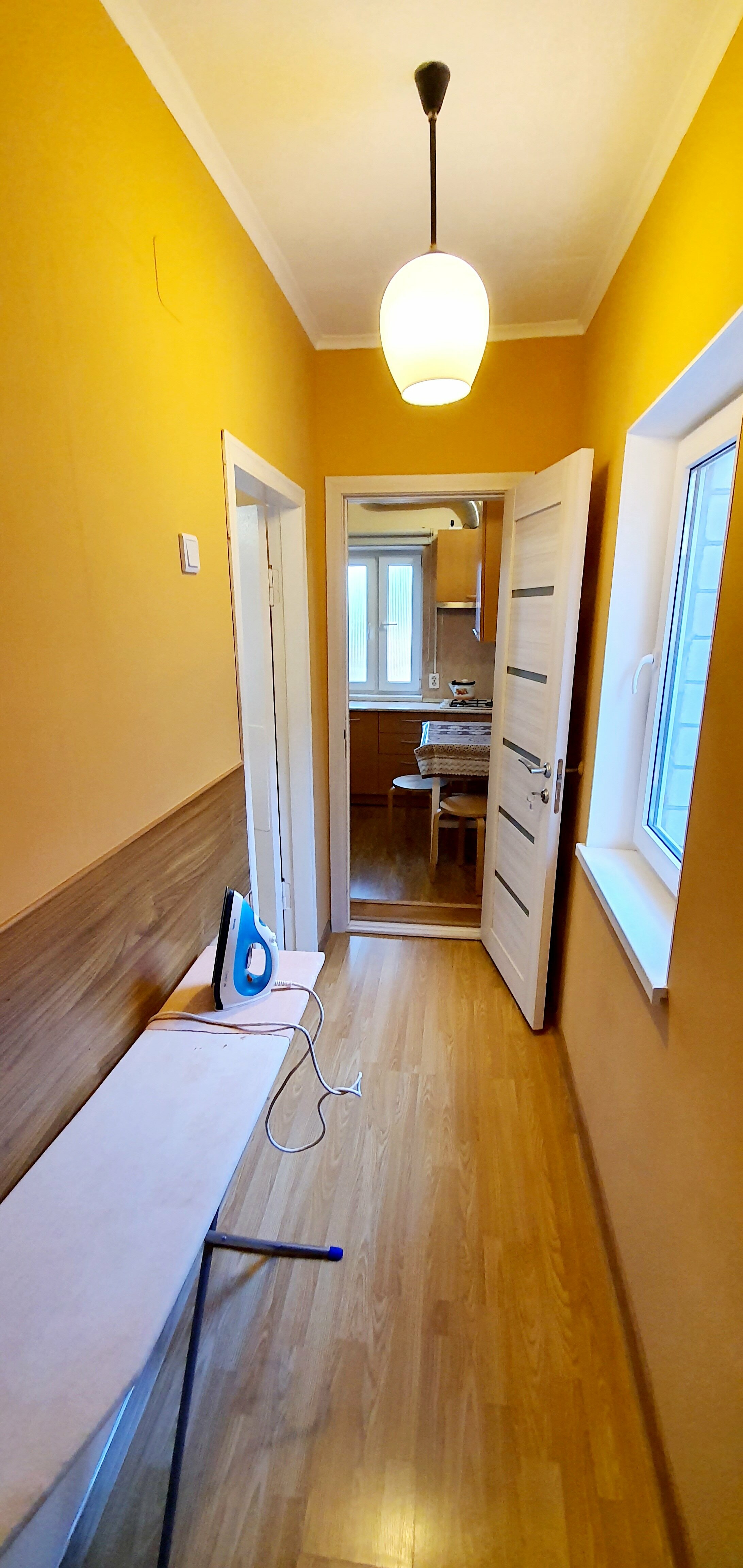 Двухкомнатный семейный номер с кухней и видом на город