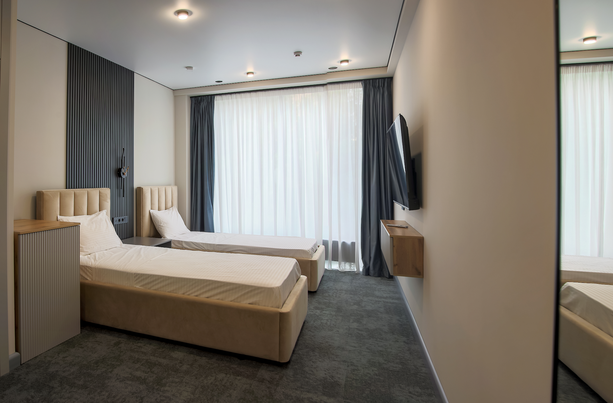 Двухместный номер с 2 двуспальными кроватями