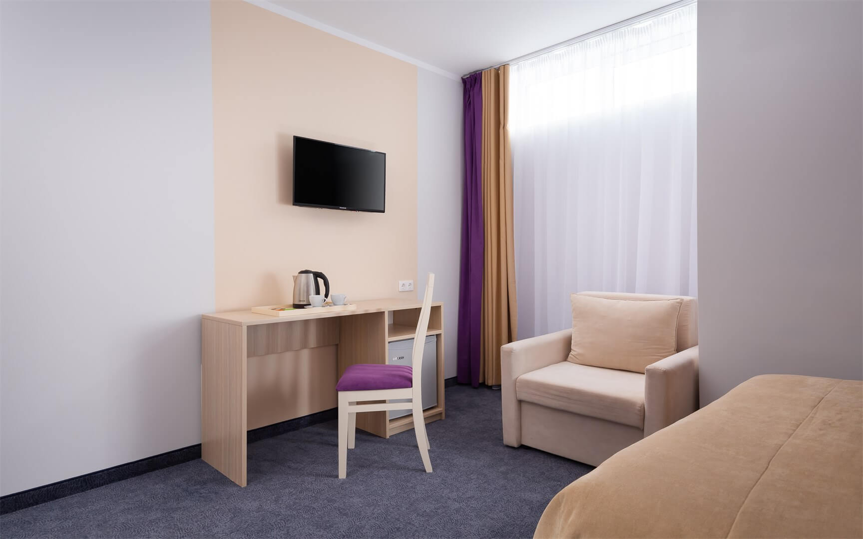 Дельта Стандарт (5 этаж) с 2 односпальными кроватями