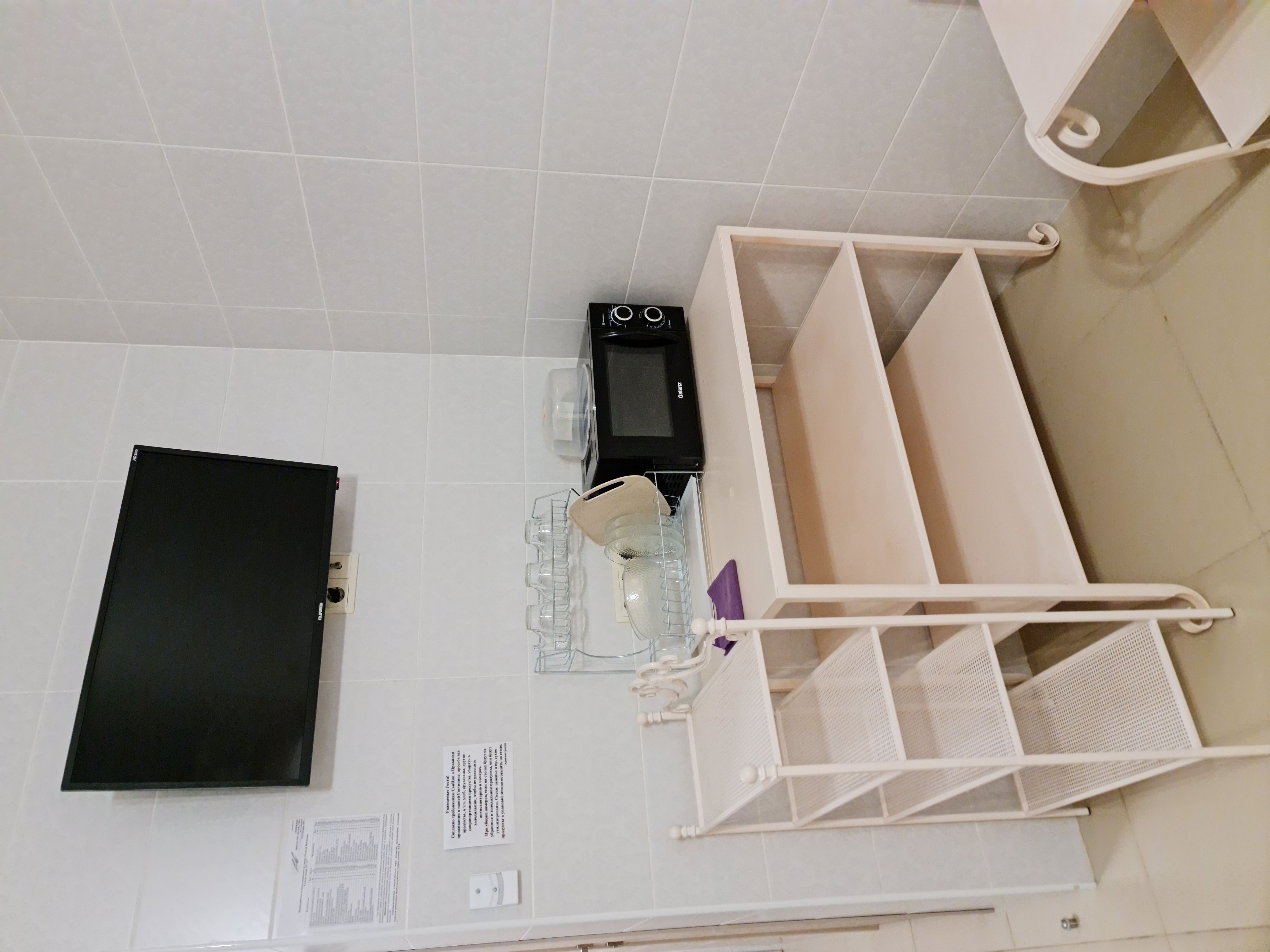 Трехместный номер «Комфорт» с душем